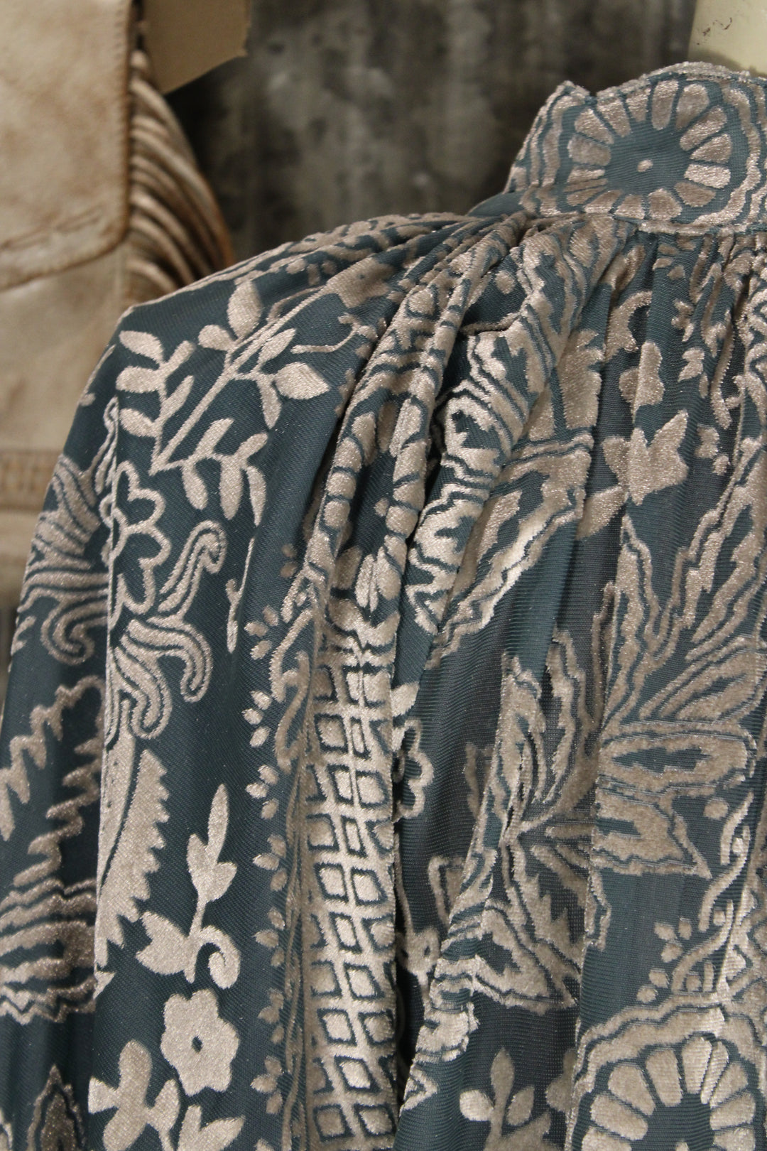 Sage Shimmer Blouse