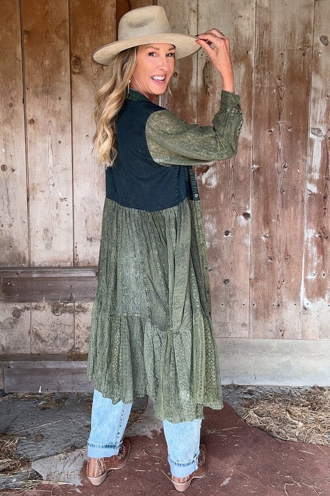 Fernwood Denim Dress