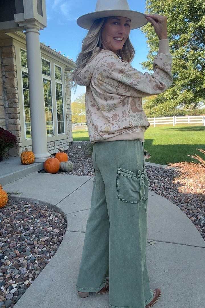 Olive Dusk Lounge Pants