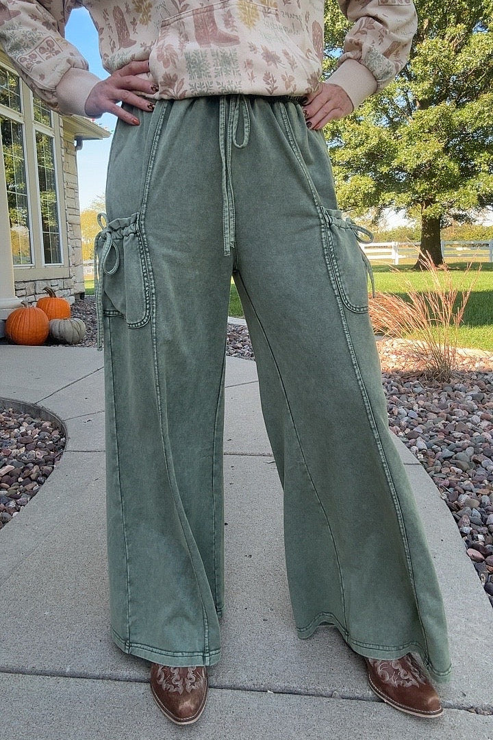 Olive Dusk Lounge Pants