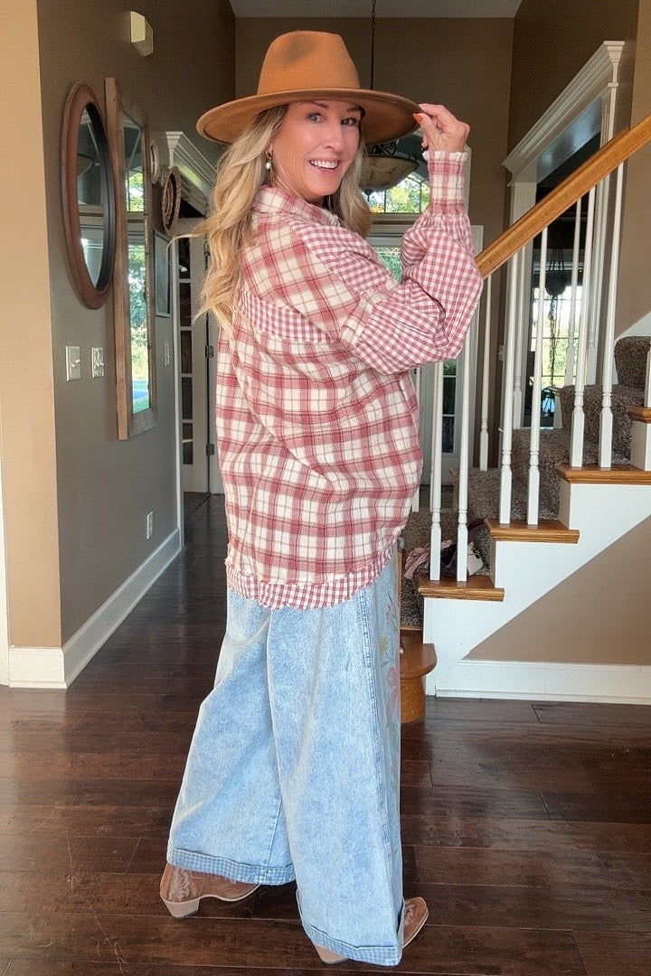 Painted Petal Jeans