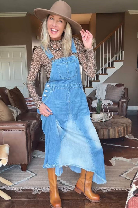 Cattle Drive Overall Dress