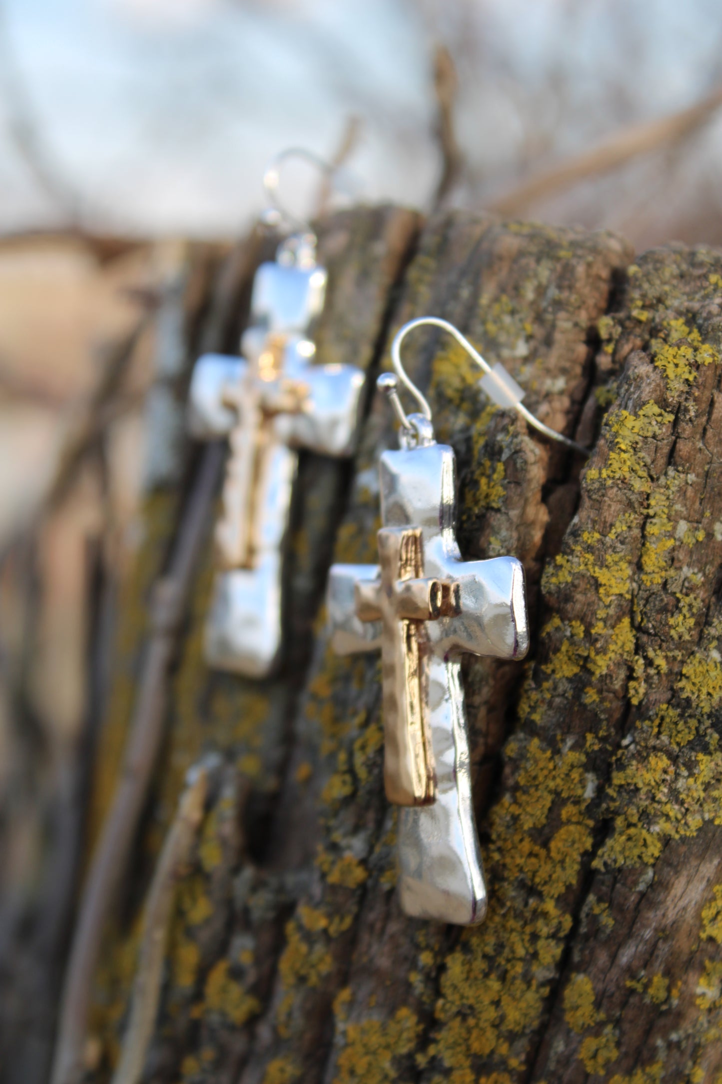 Frontier Faith Cross Earrings
