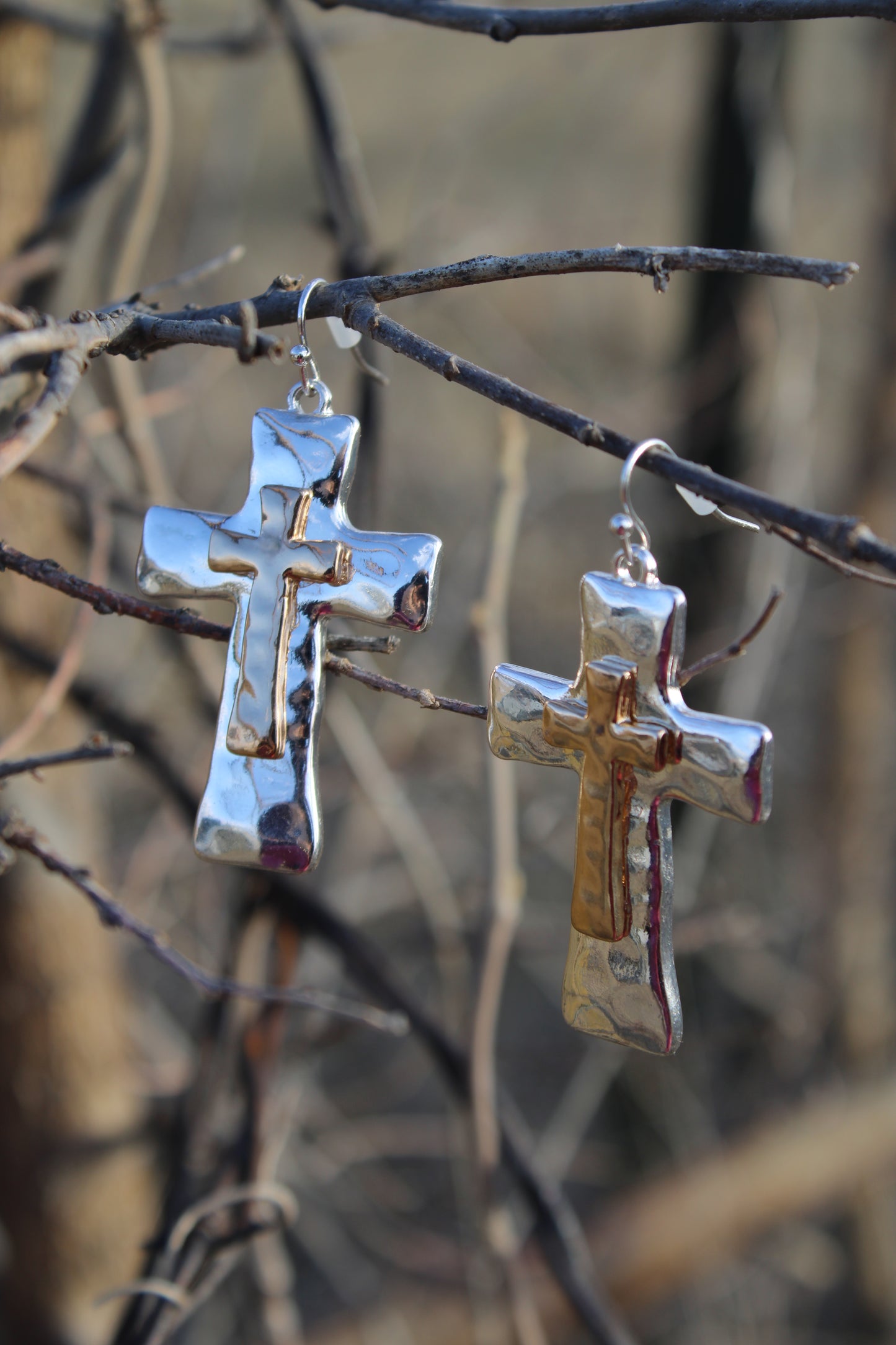 Frontier Faith Cross Earrings