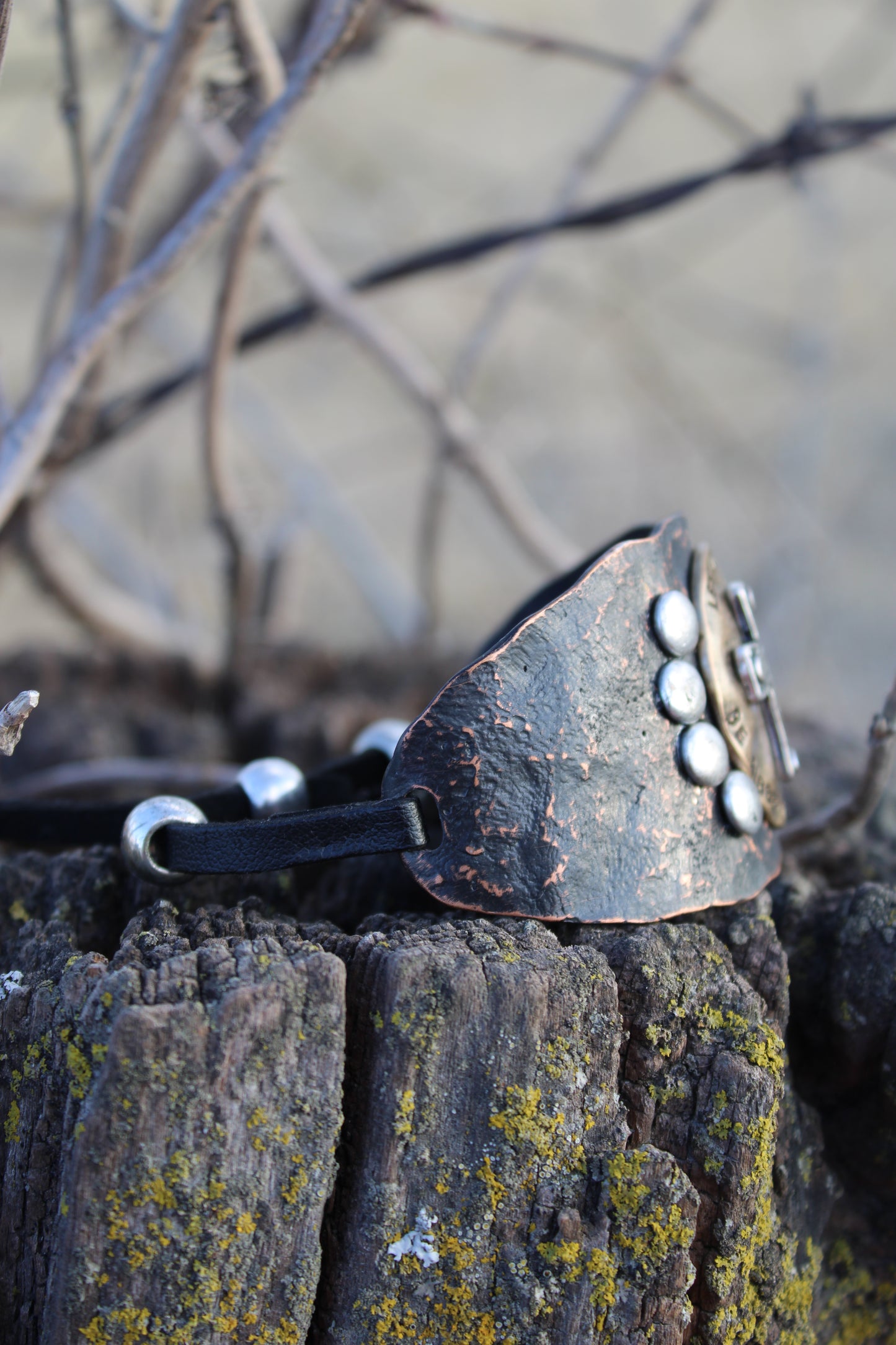 Let Your Faith Be Bigger Than Your Fear Cuff Bracelet