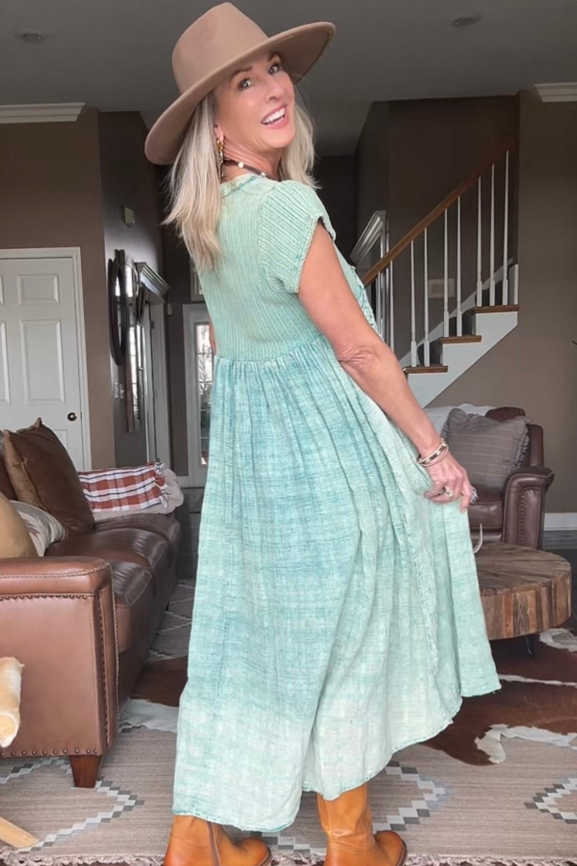 Sage Green Dream Dress