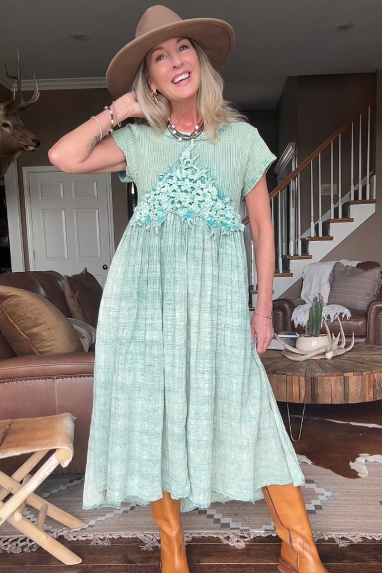 Sage Green Dream Dress