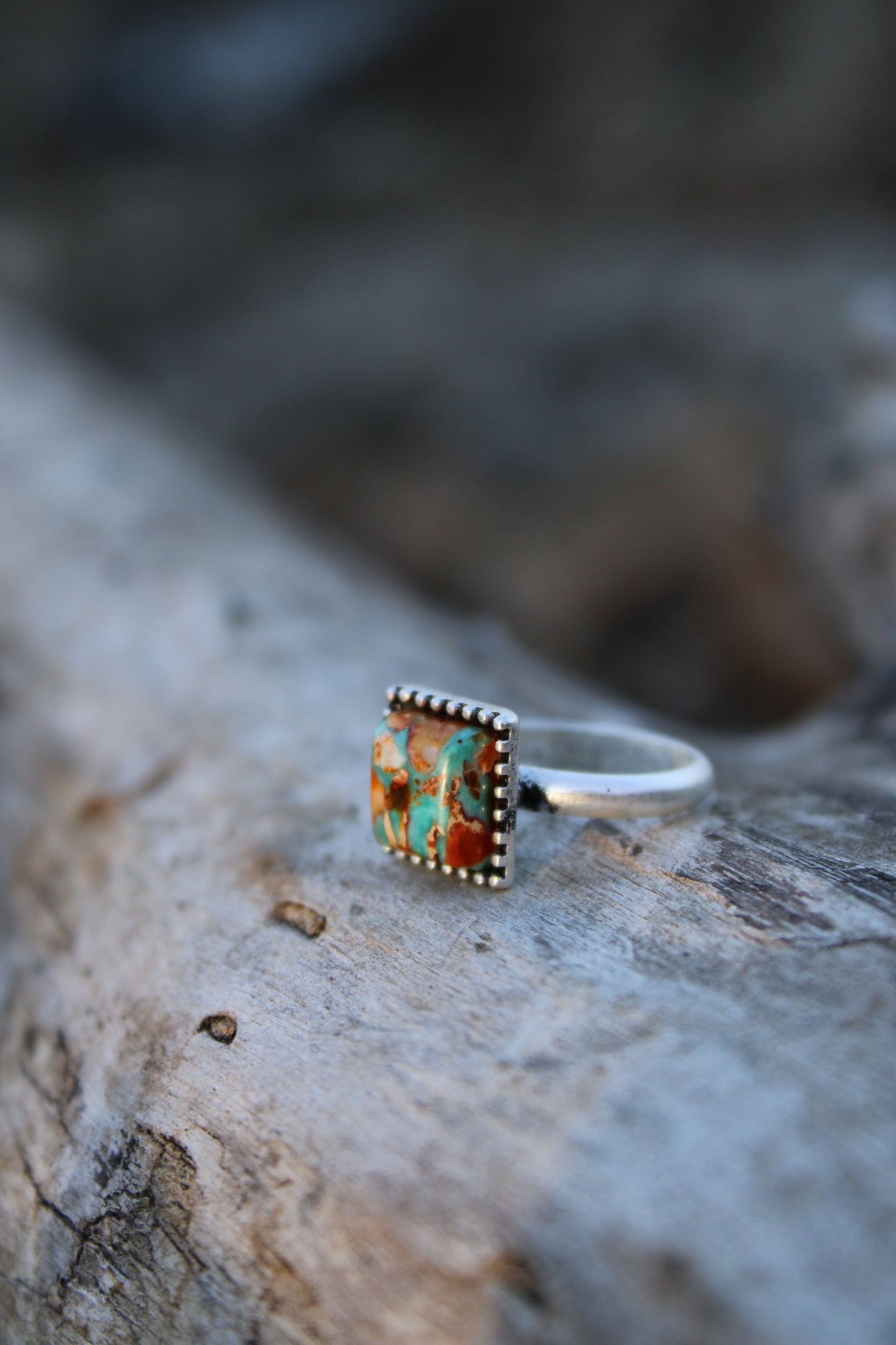 Sunset Frame Ring