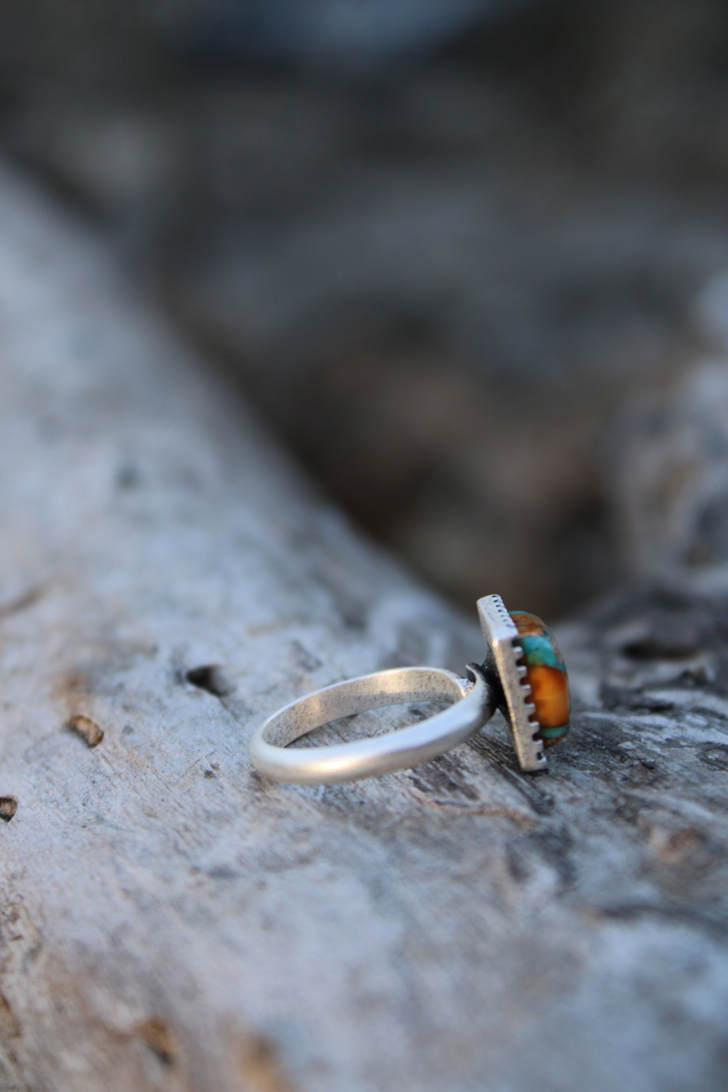 Sunset Frame Ring