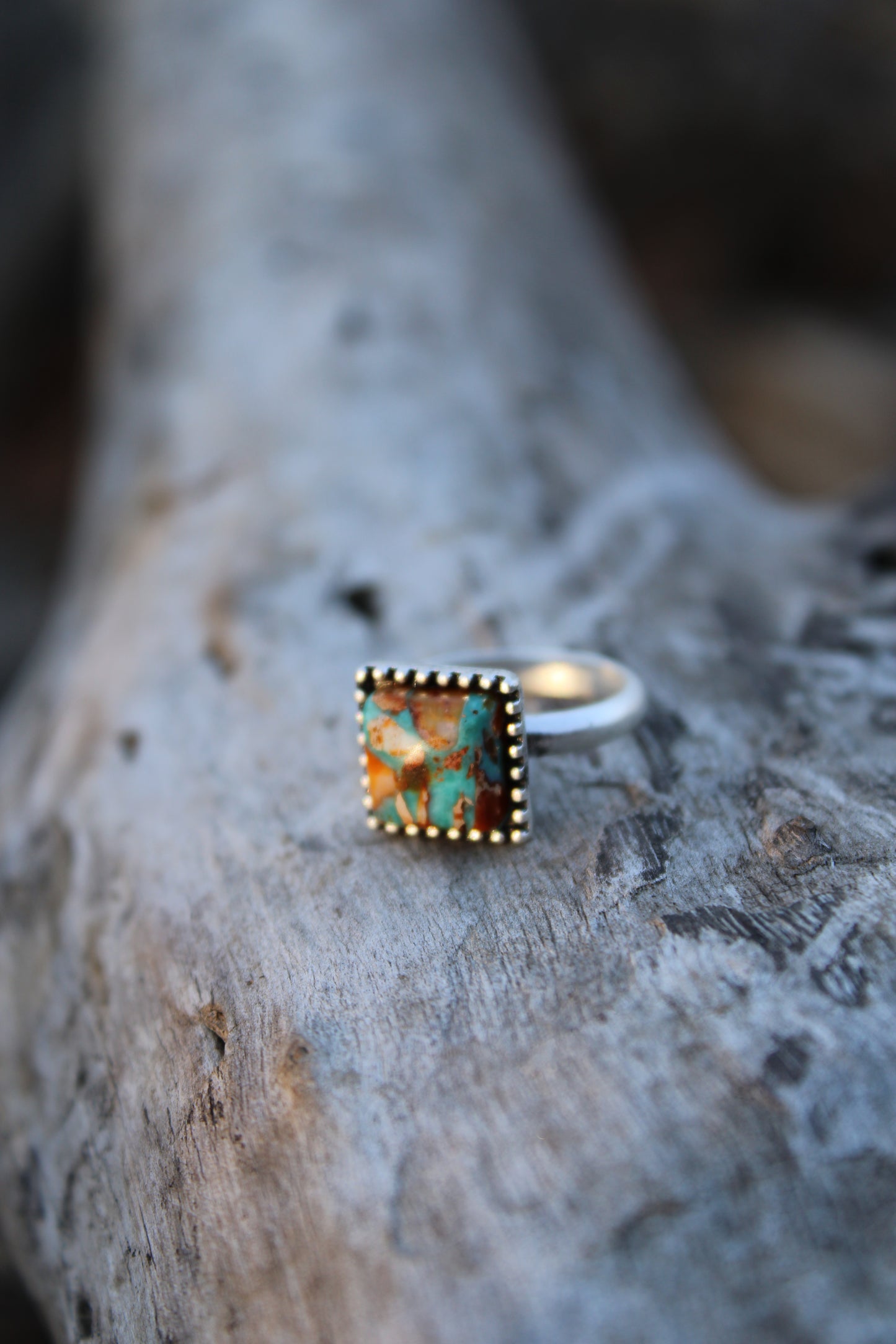 Sunset Frame Ring