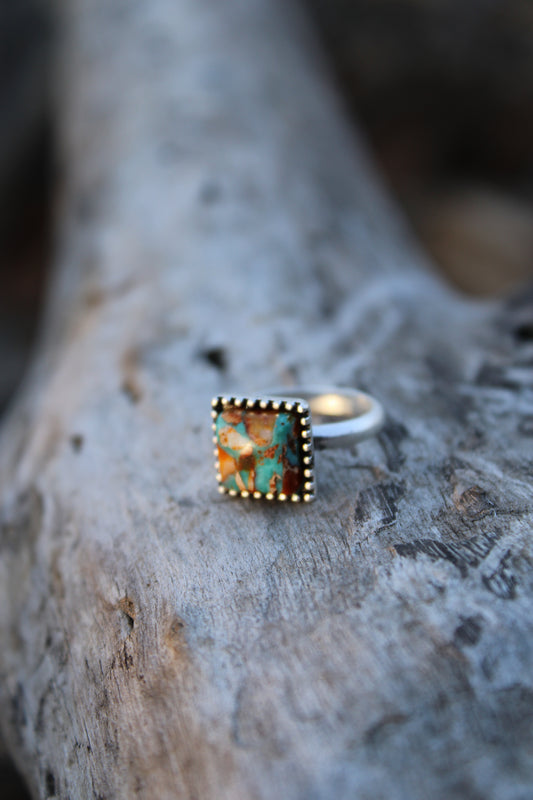 Sunset Frame Ring