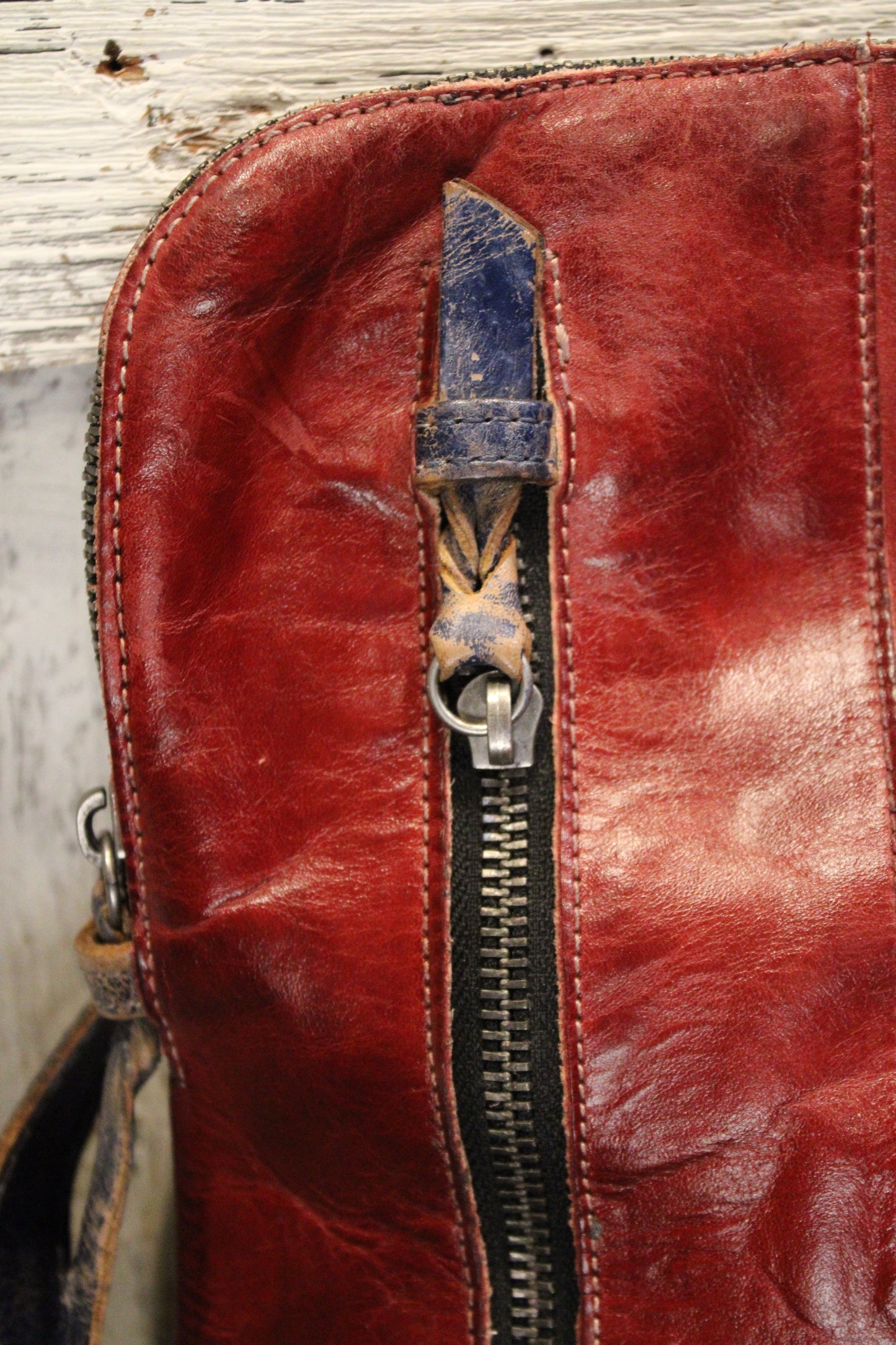 Bed|Stu Aiken Cherry Lacquer Rustic Slate Lux Handbag