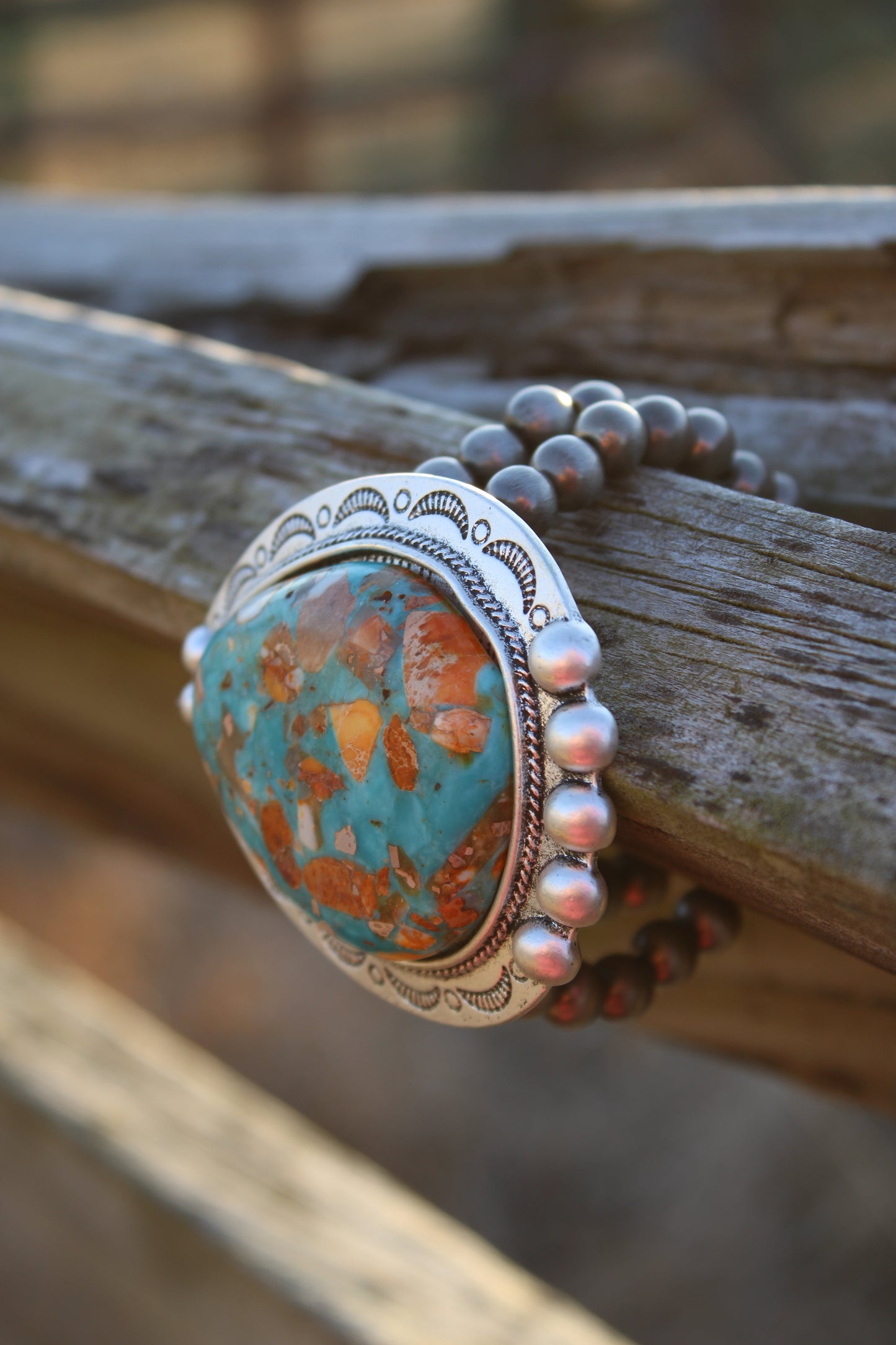 Robin Egg Stretch Bracelet