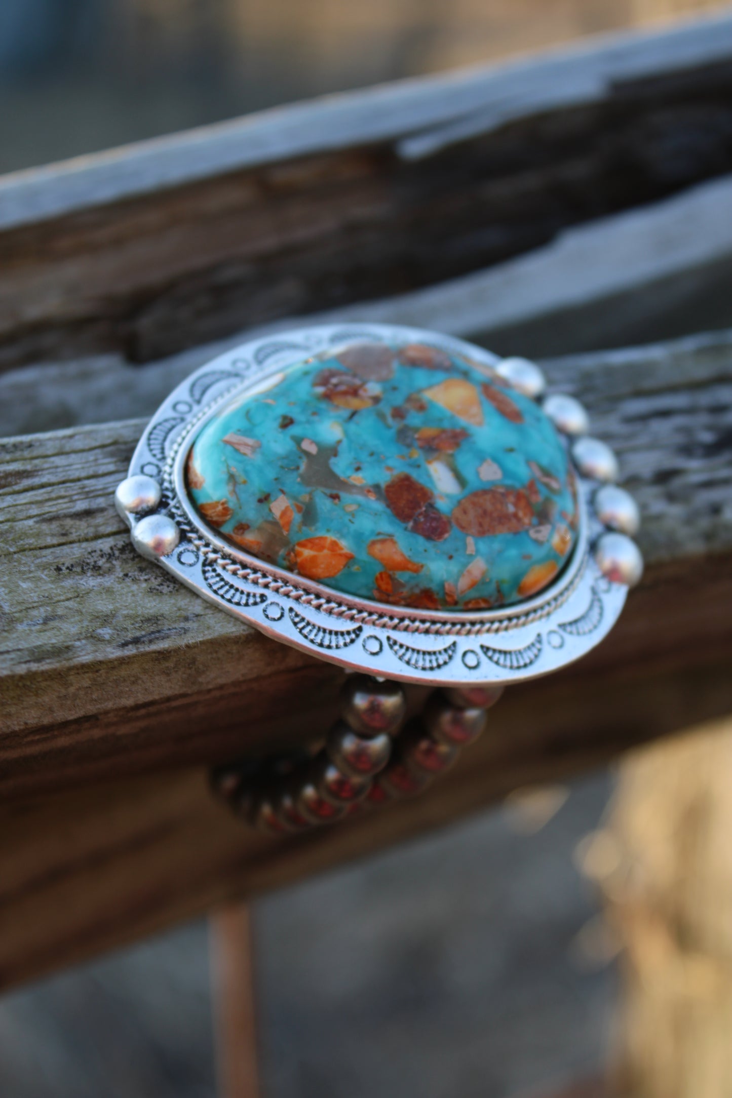 Robin Egg Stretch Bracelet