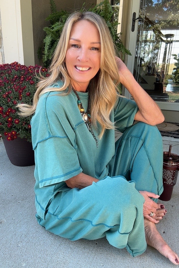 Lagoon Teal Lounge Set