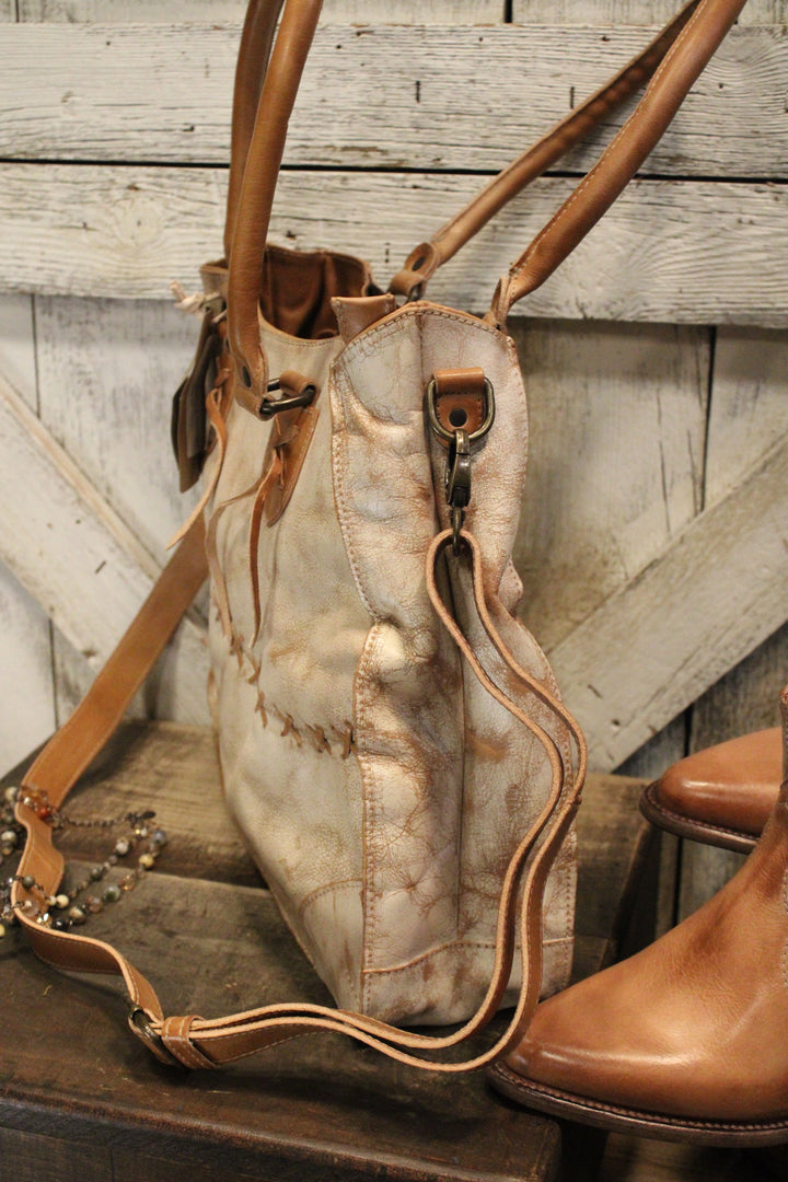 Bed|Stu Bruna Nectar Lux Tan Rustic Handbag