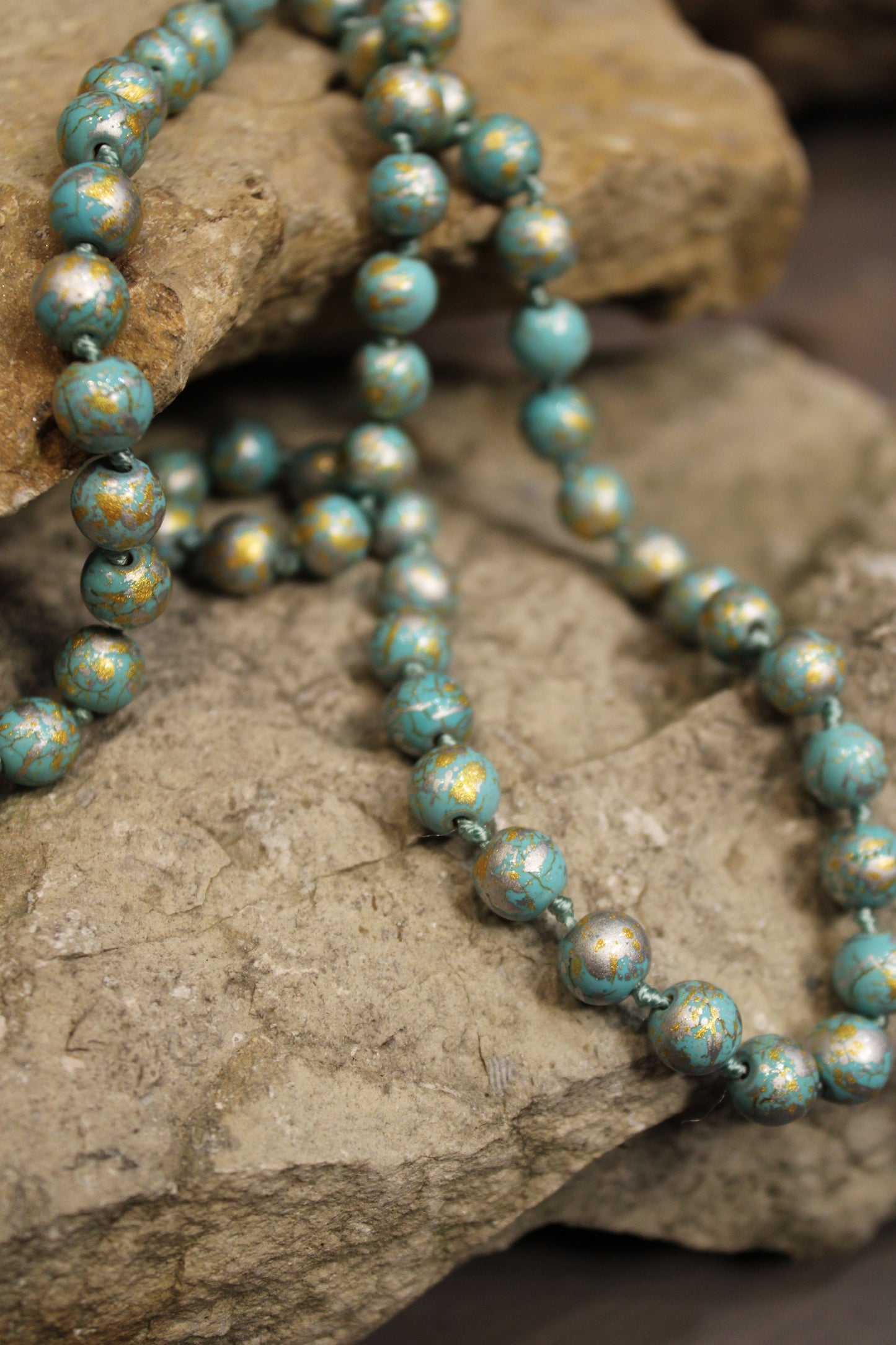 Sparkle And Shine Gilded Turquoise