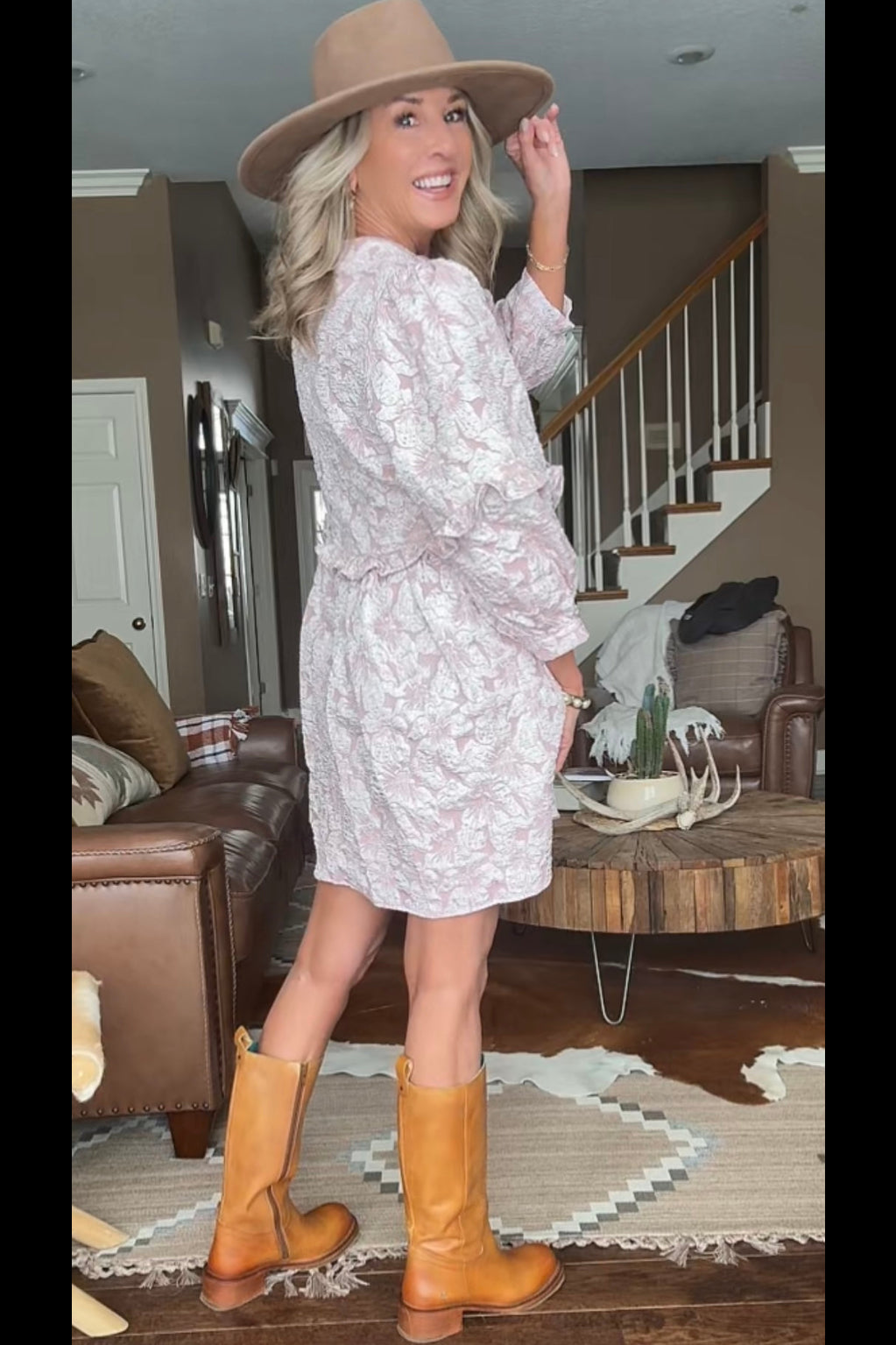 Sweet Magnolia Soft Blush Dress