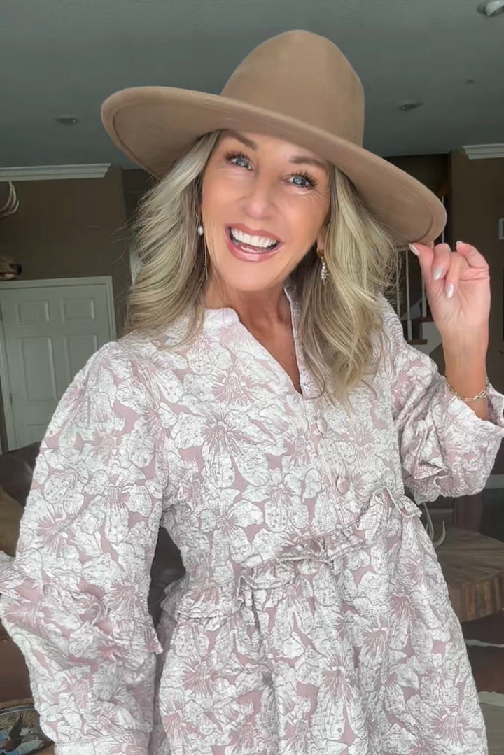 Sweet Magnolia Soft Blush Dress