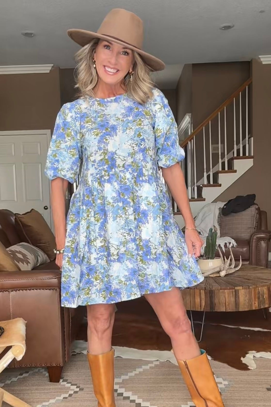 Periwinkle Romance Dress