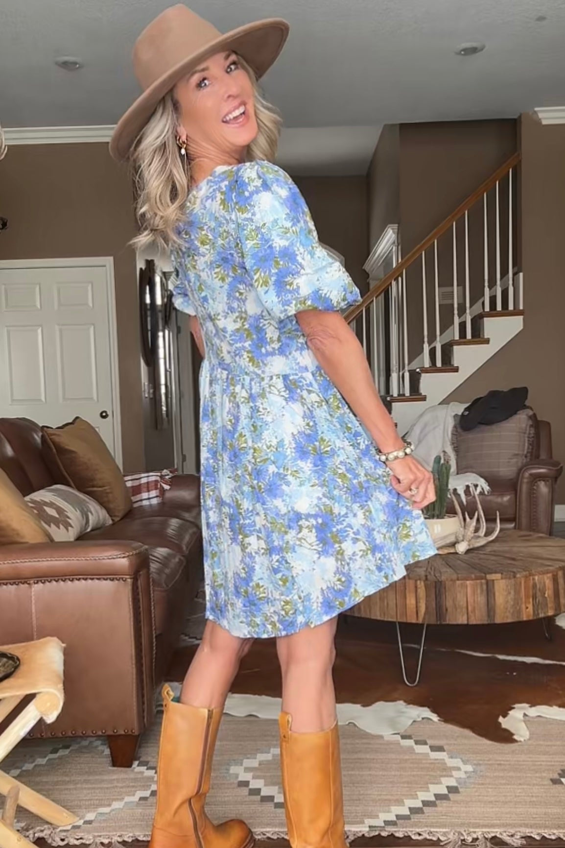 Periwinkle Romance Dress