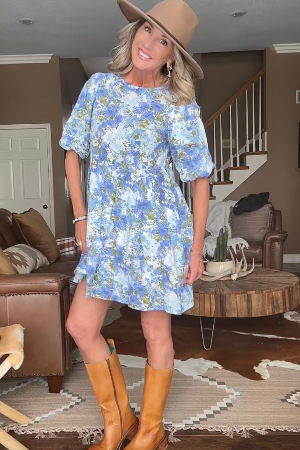 Periwinkle Romance Dress