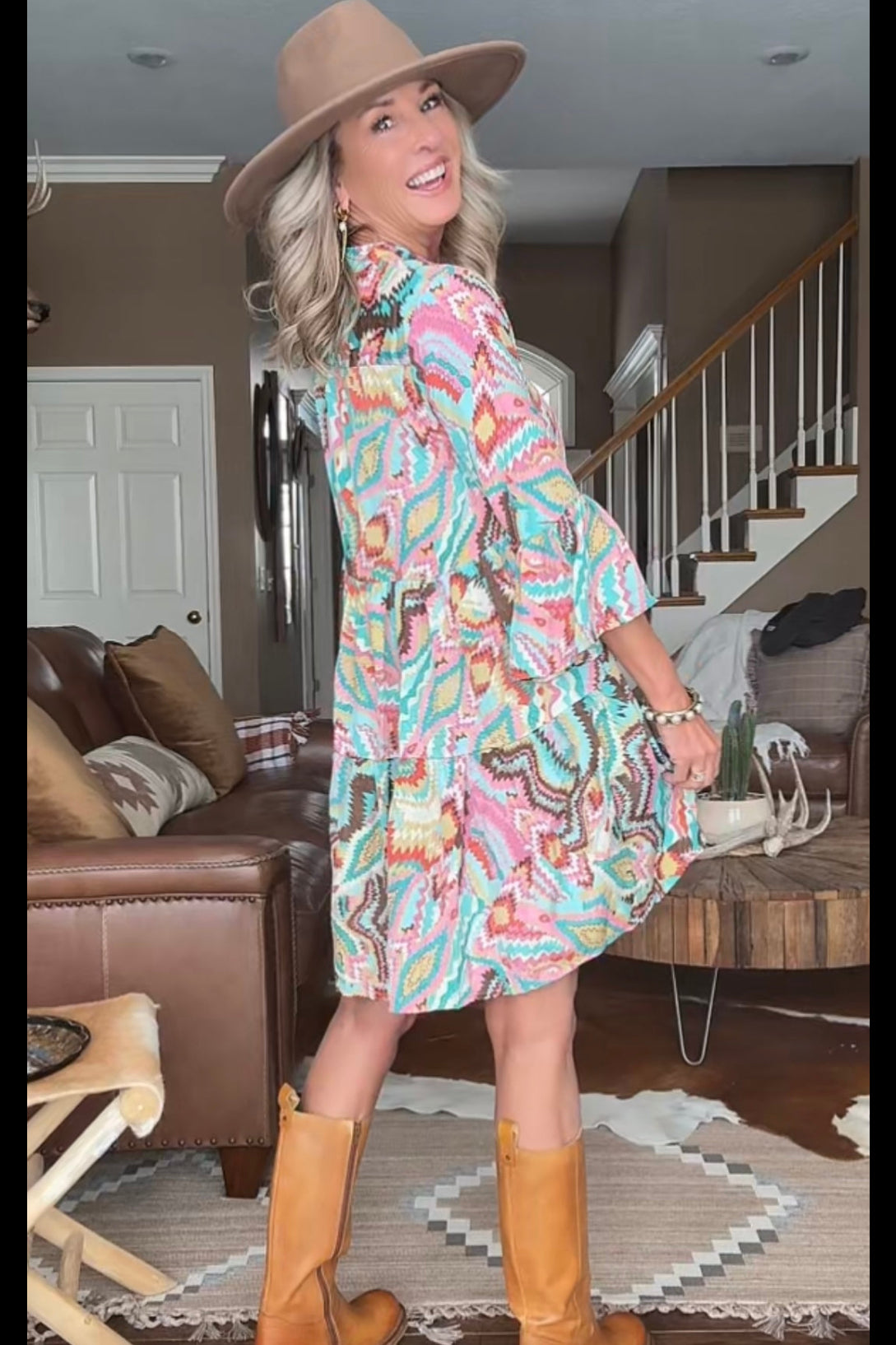 Southwest Element Dress