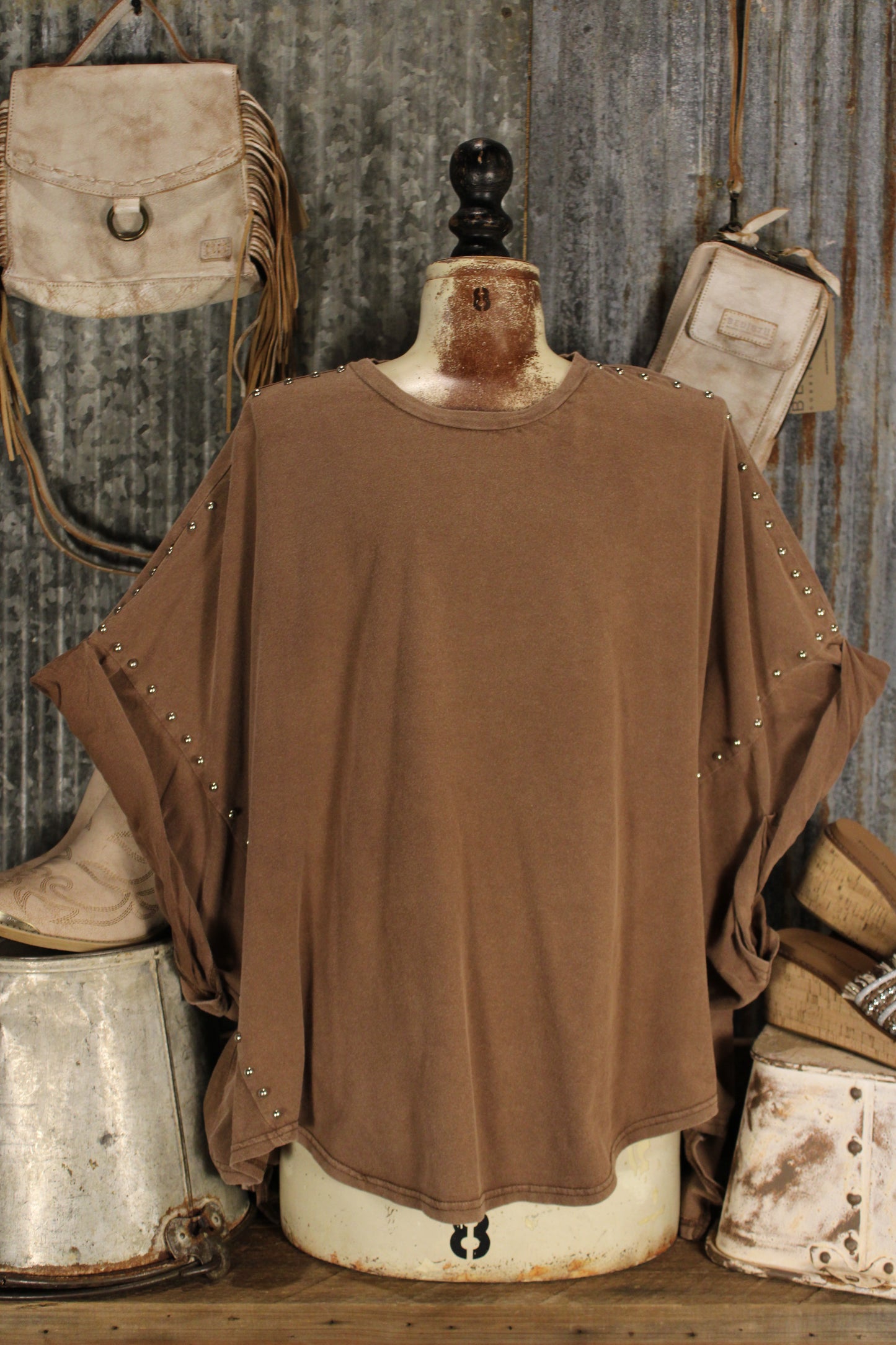 Casual Jazzy Caramel Top