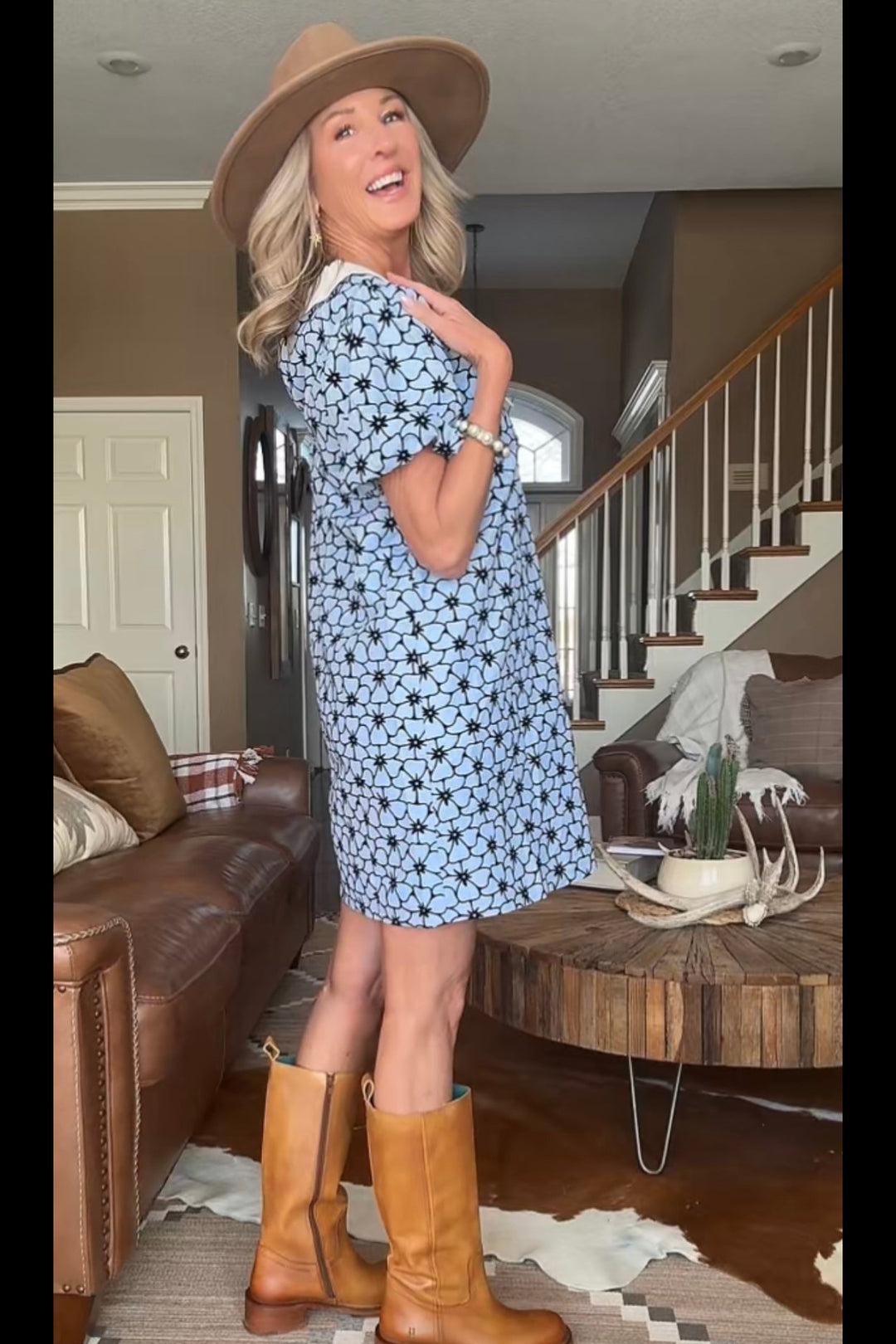 Shimmer And Stem Sky Blue Shimmer Dress