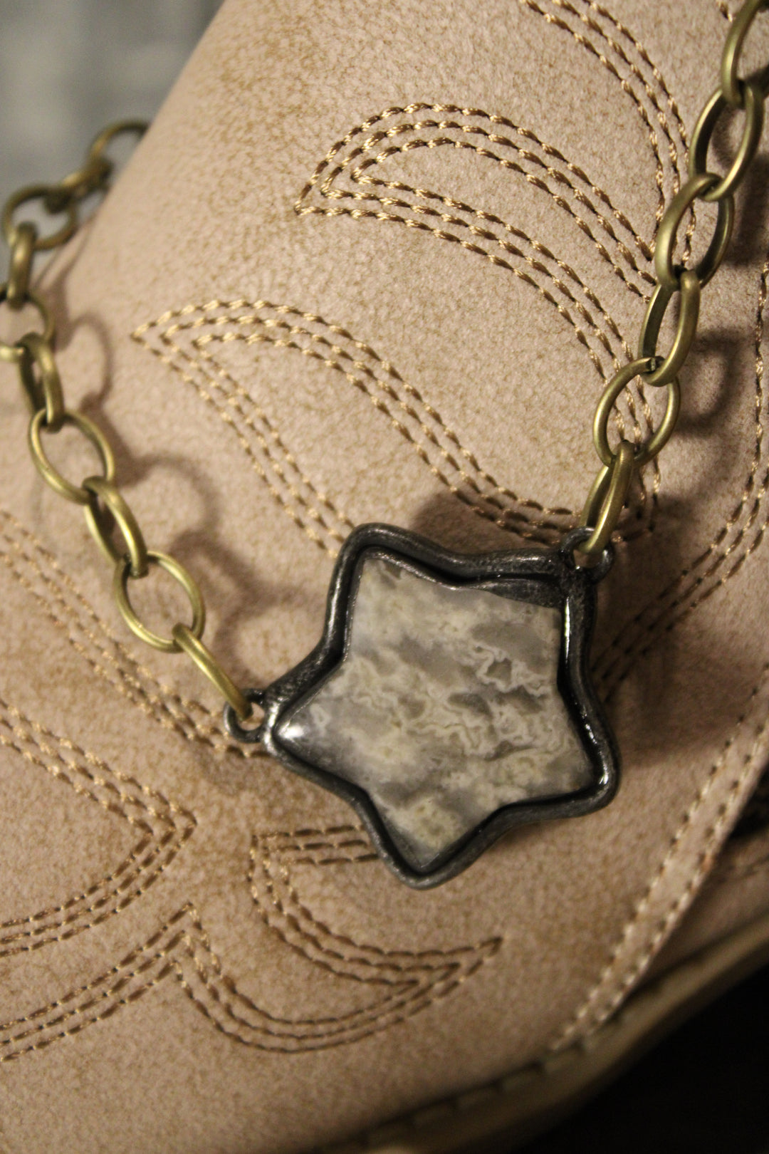 Aster Taupe Necklace