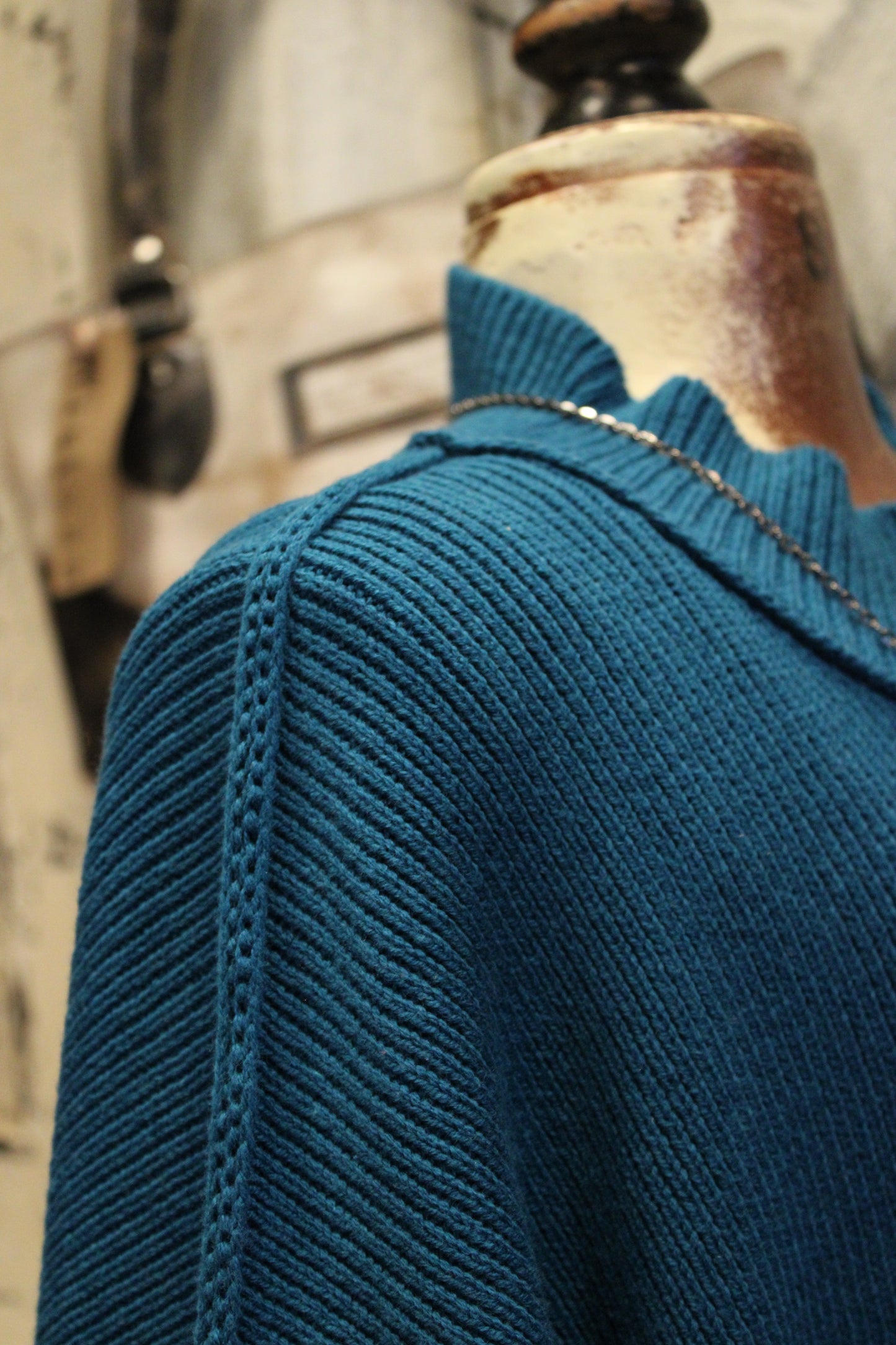 Pop Of Ocean Teal Sweater