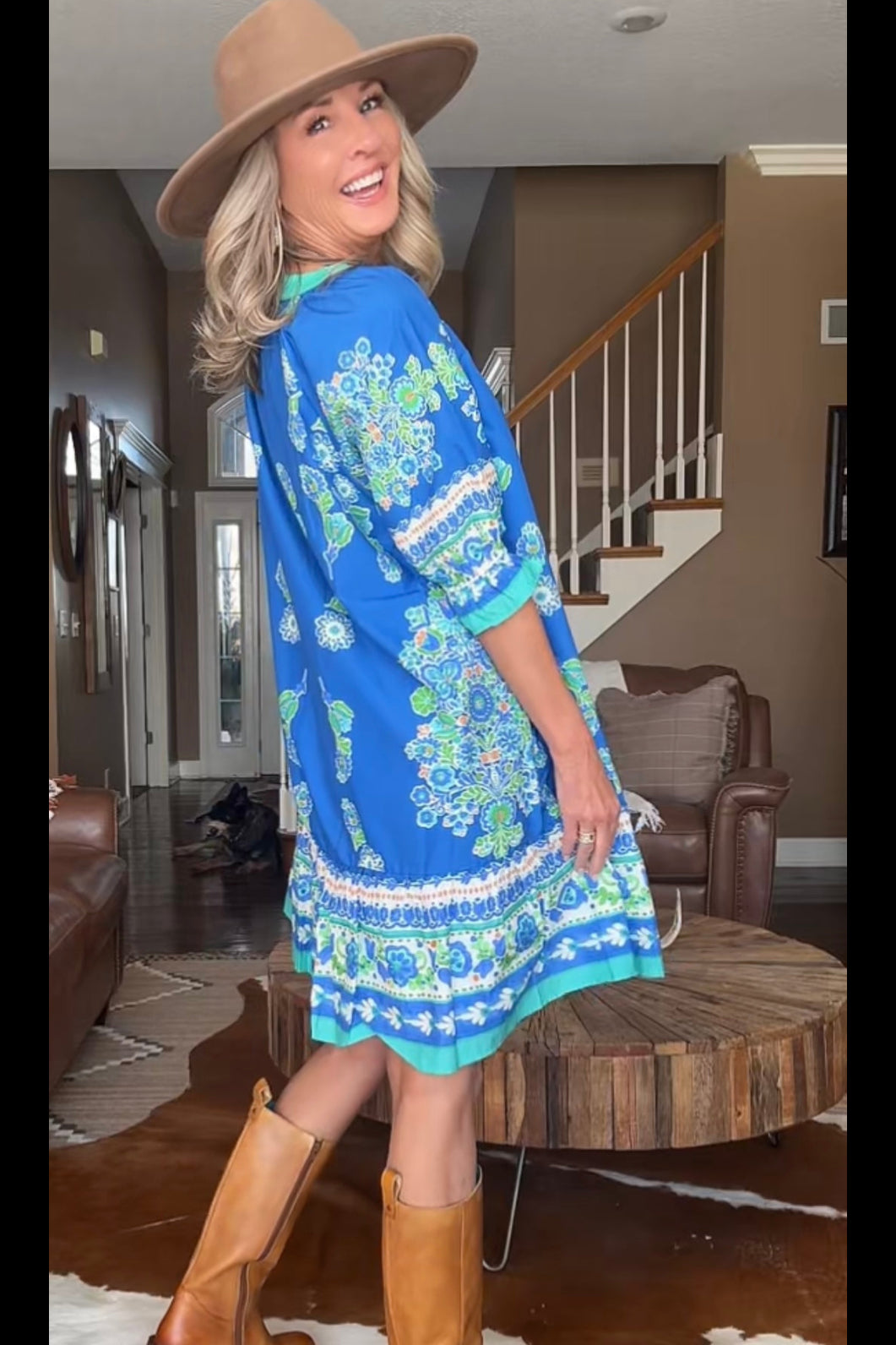 Cerulean Skies Dress