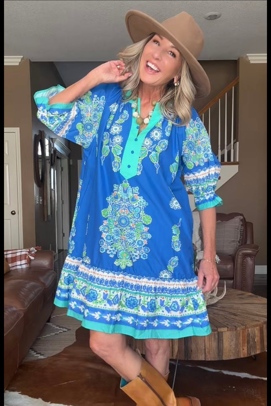 Cerulean Skies Dress