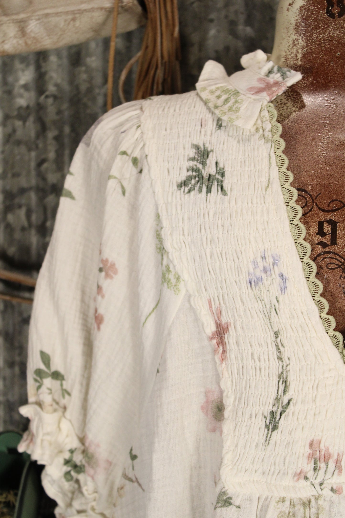 Soft Spring Bloom Blouse