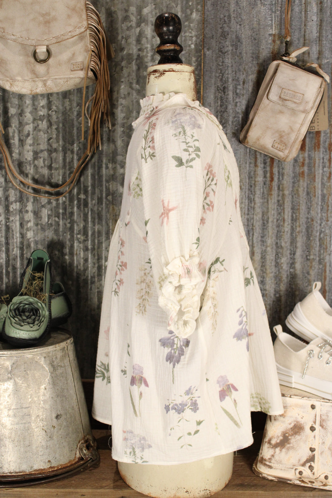 Soft Spring Bloom Blouse