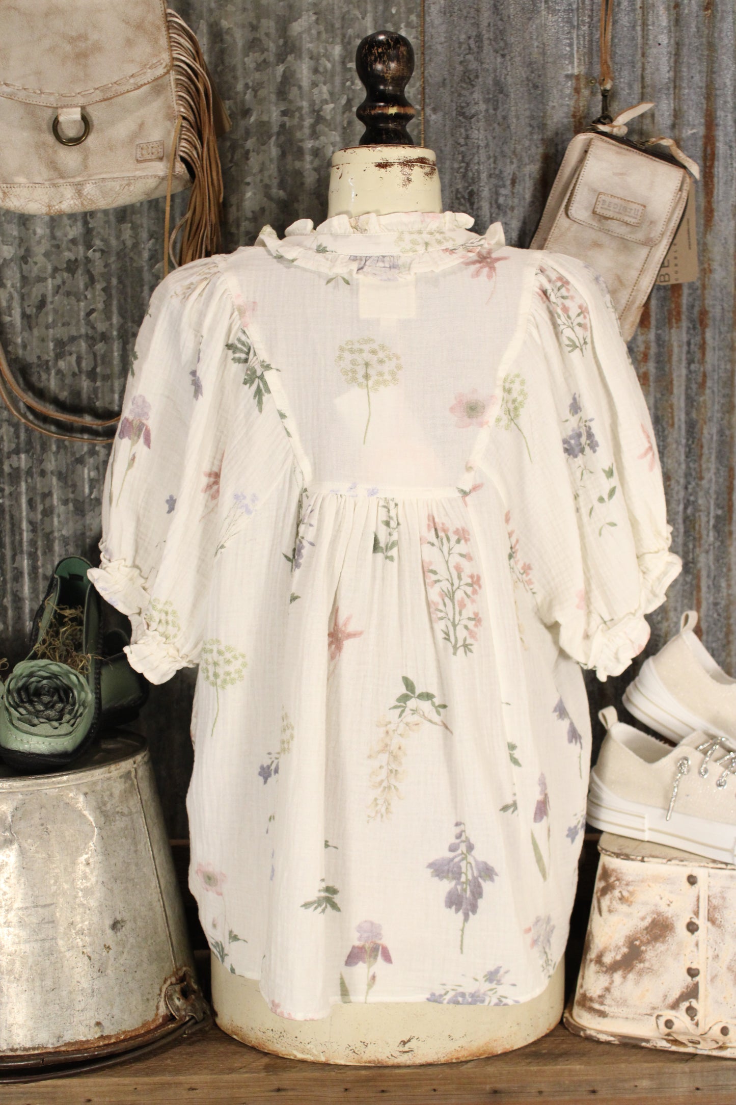 Soft Spring Bloom Blouse