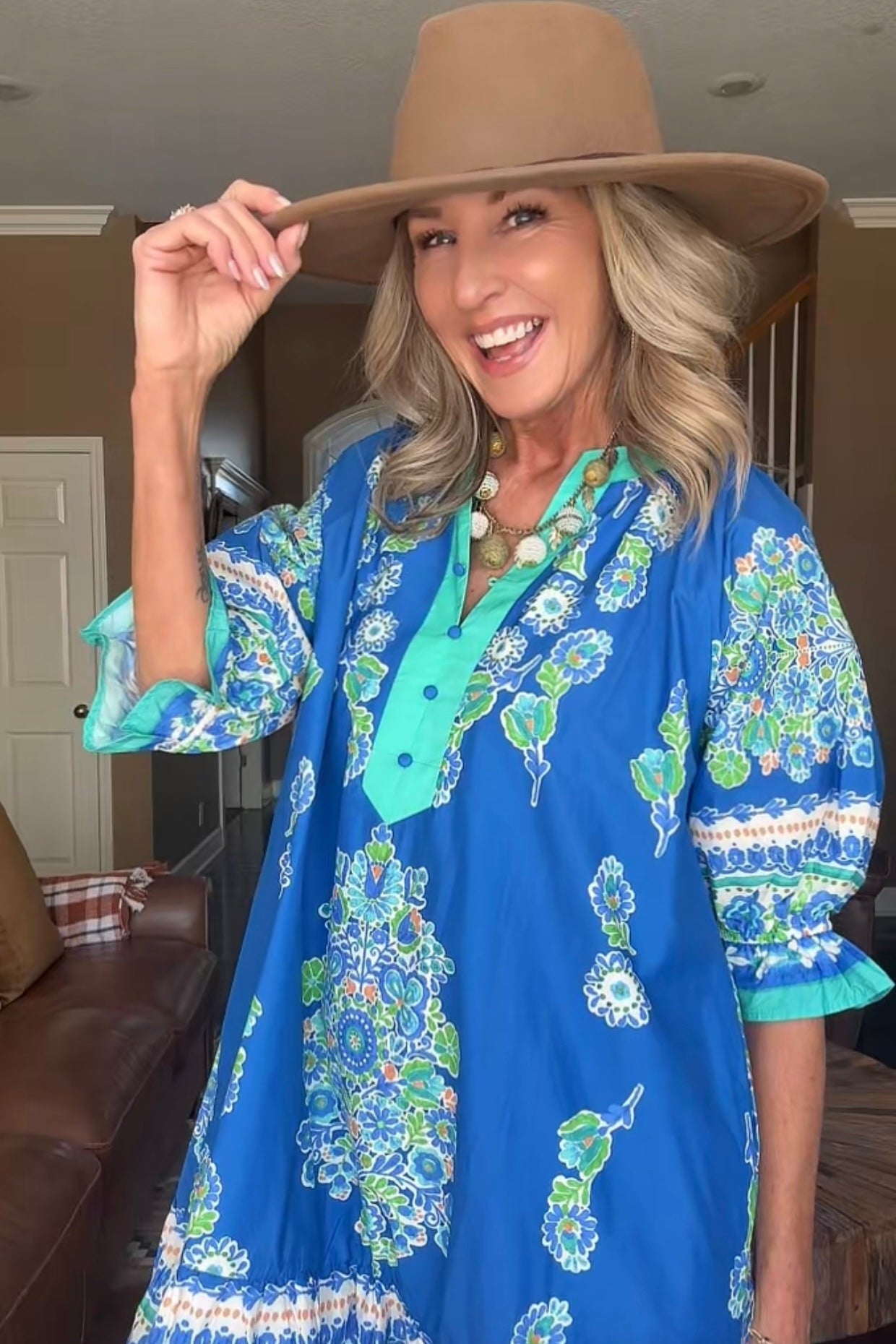 Cerulean Skies Dress