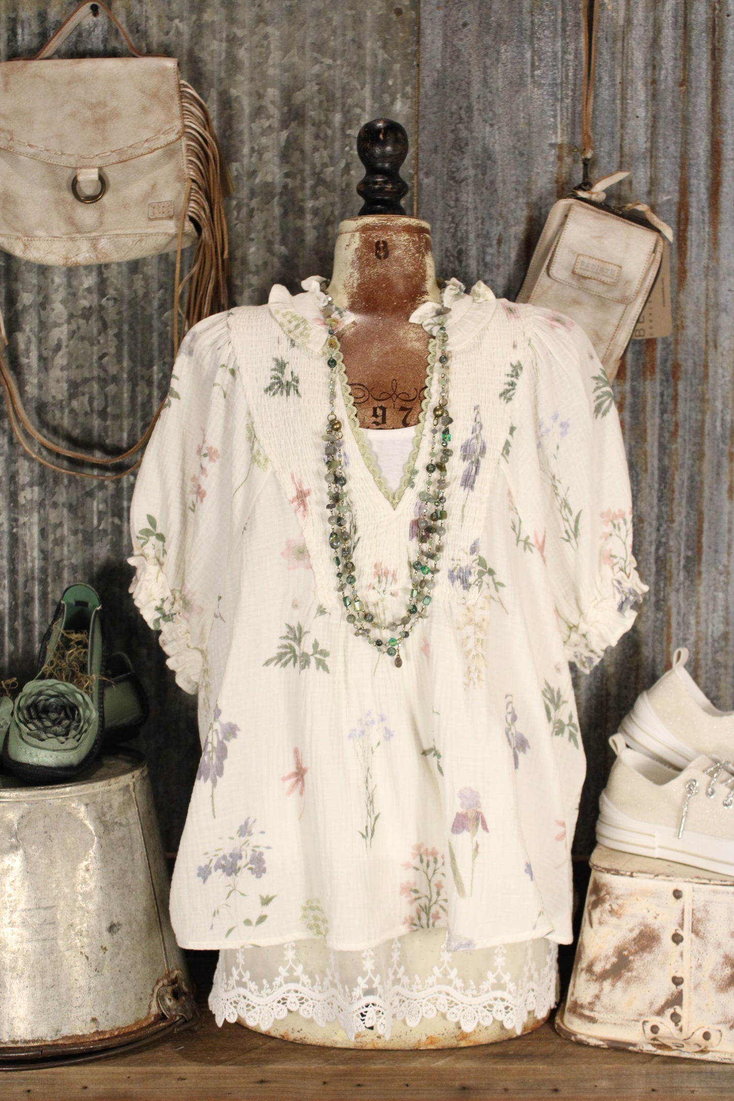 Soft Spring Bloom Blouse