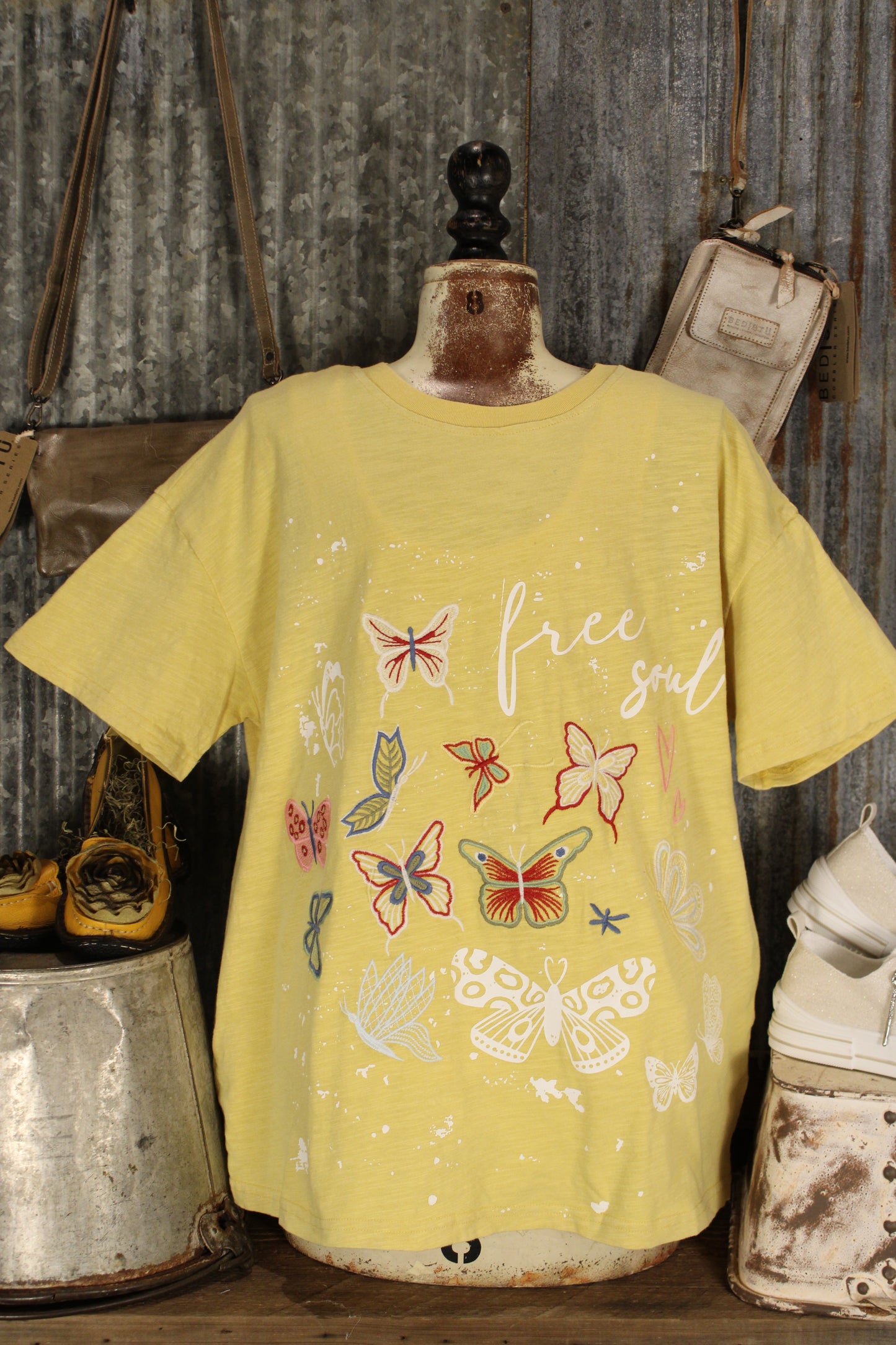 Free Soul Butterfly Tee