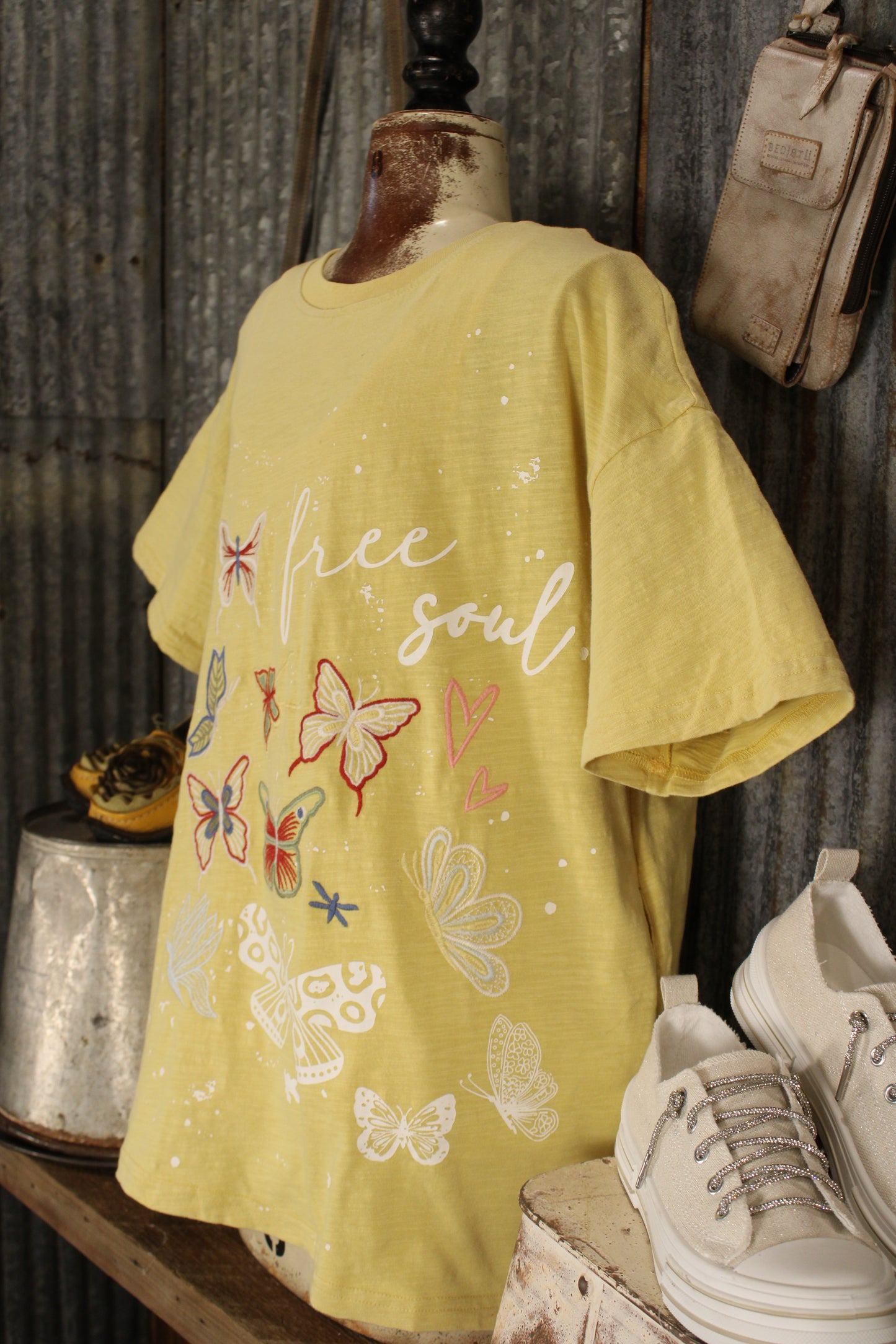 Free Soul Butterfly Tee