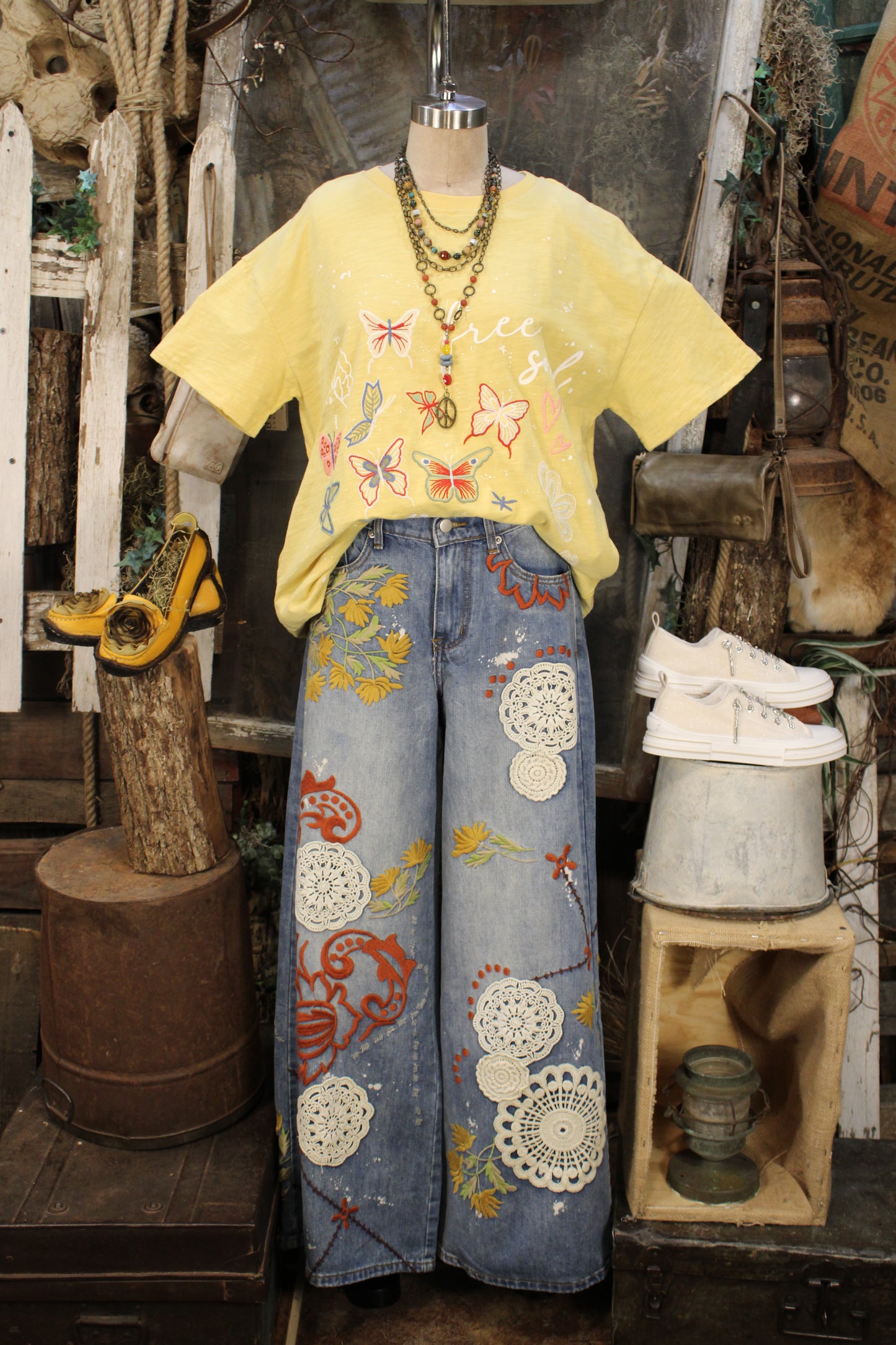 Free Soul Butterfly Tee