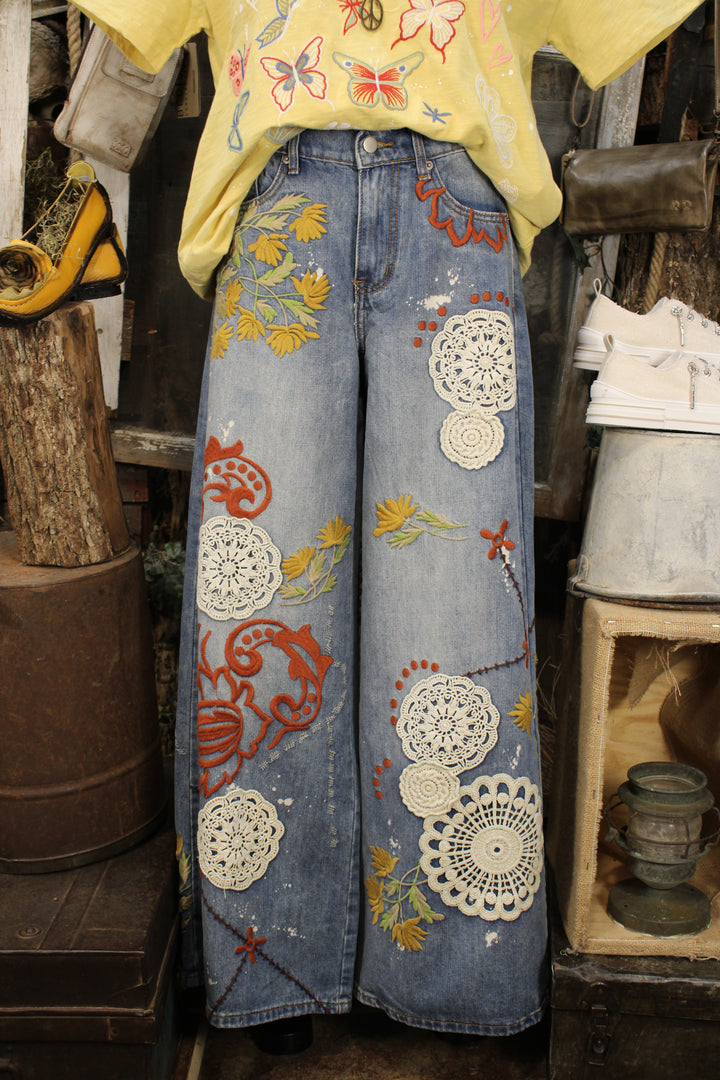 Vintage Garden Jeans