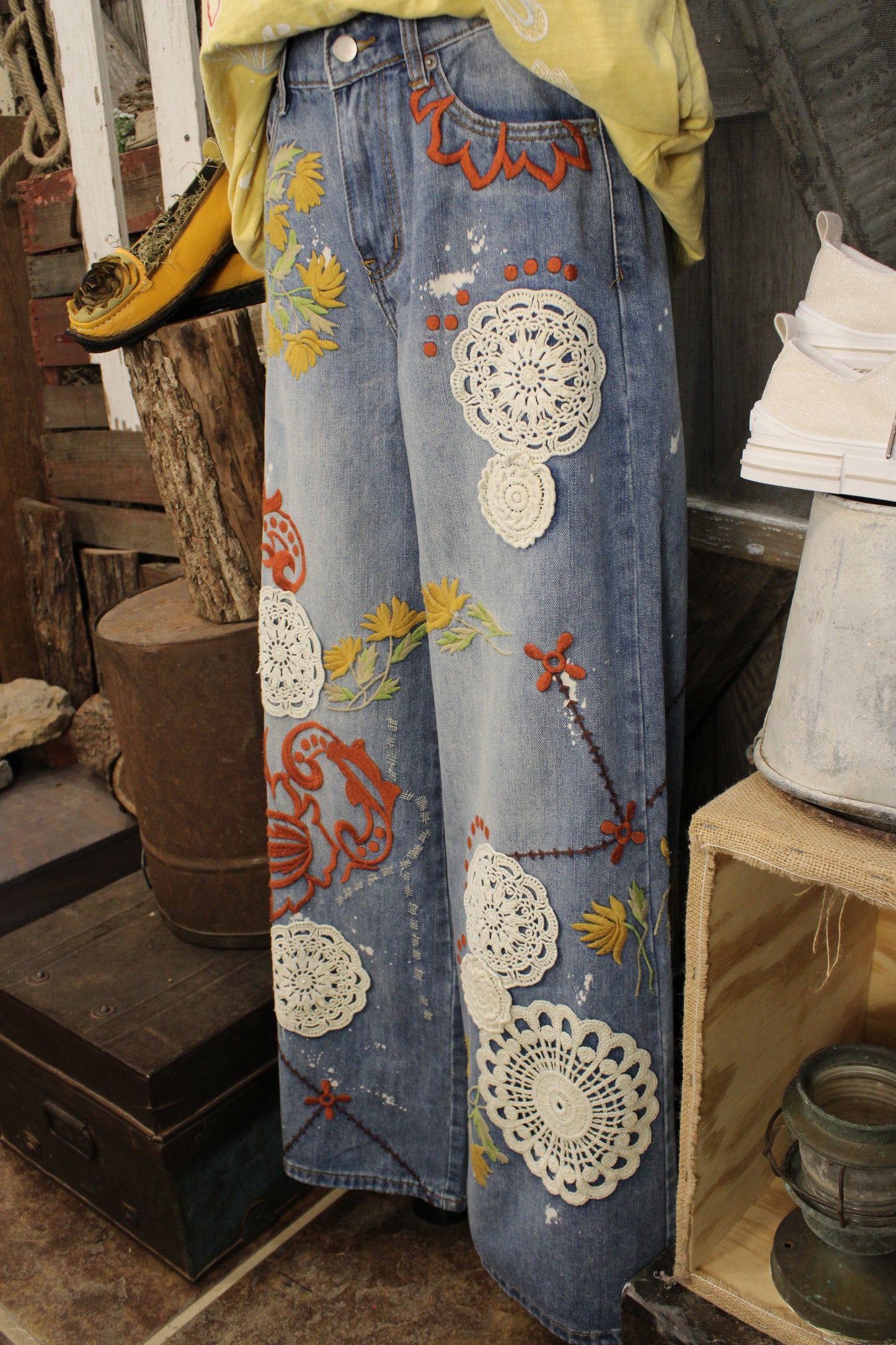 Vintage Garden Jeans