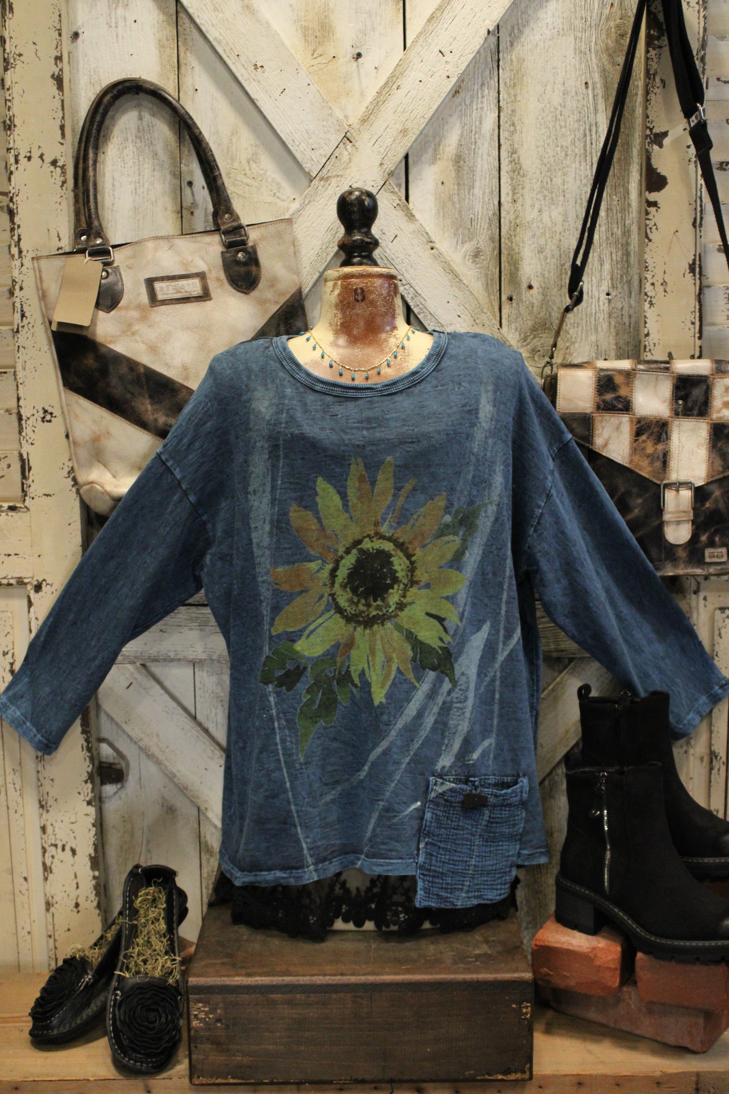 Sunflower Dreams Tunic Top