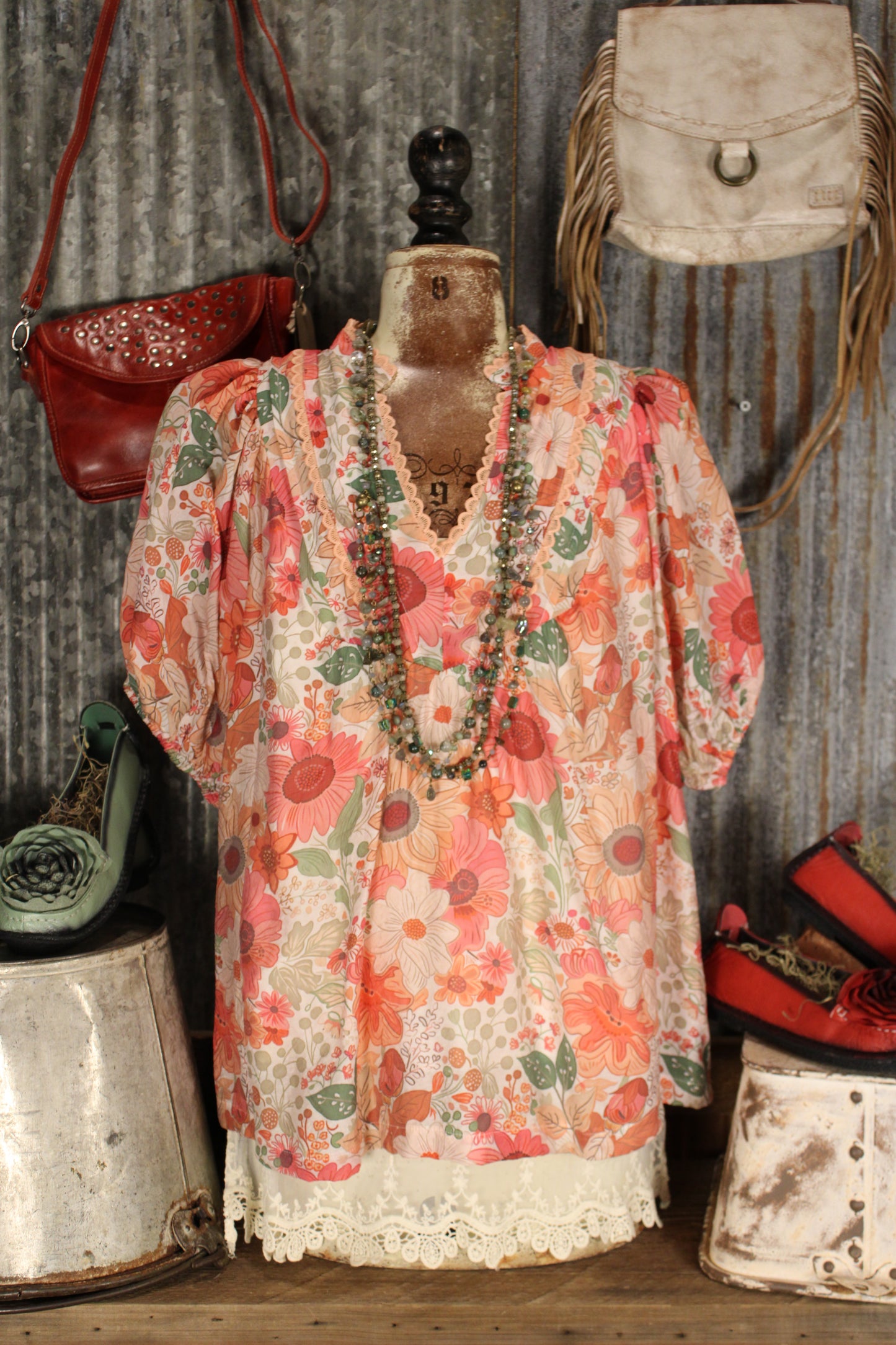Wildflower Blush Blouse