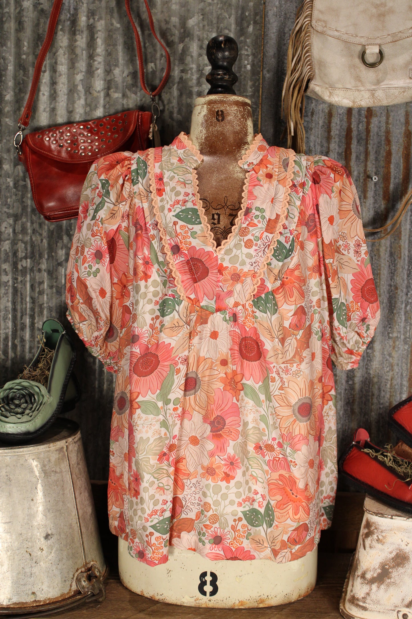 Wildflower Blush Blouse