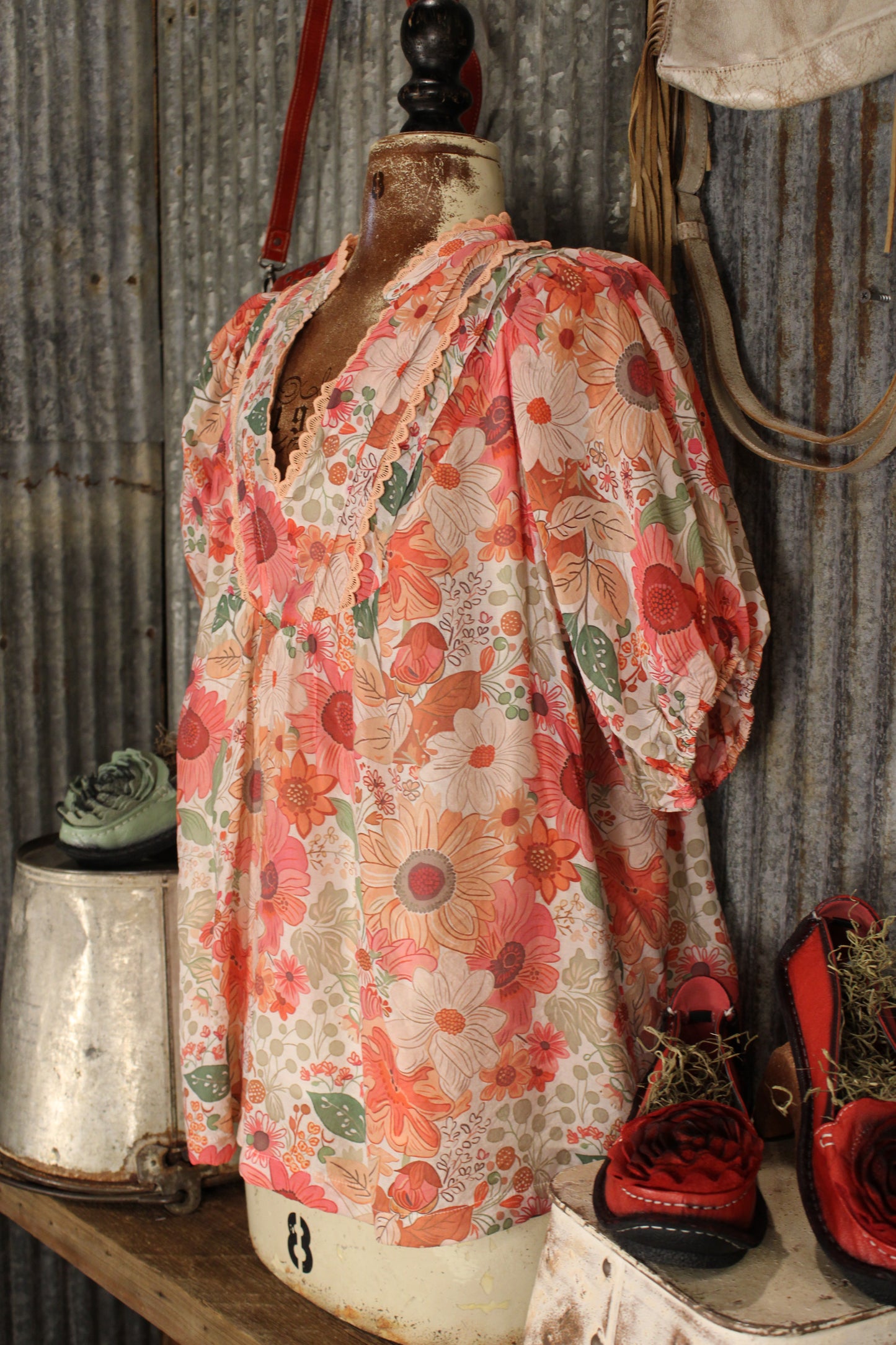 Wildflower Blush Blouse