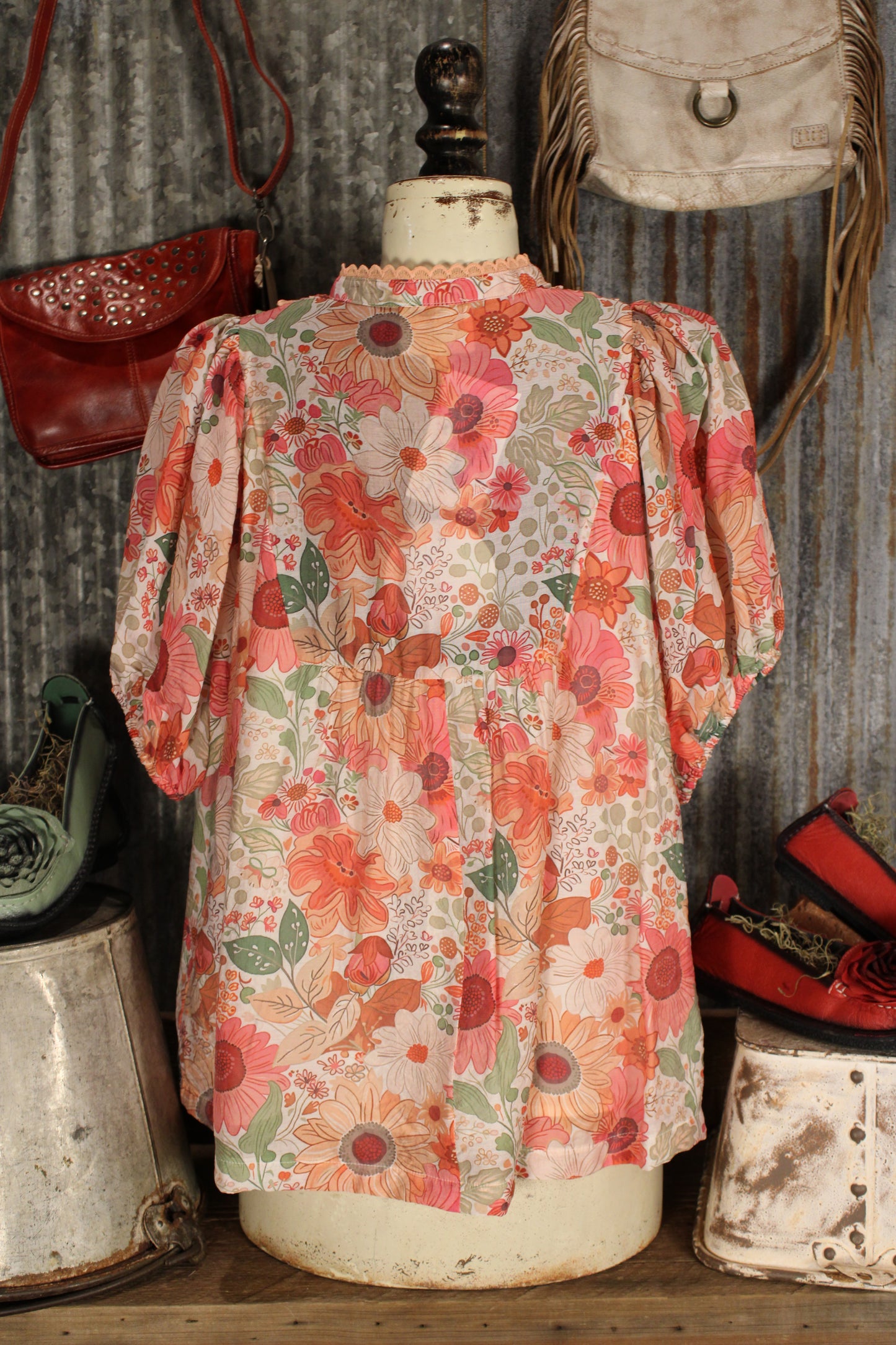 Wildflower Blush Blouse
