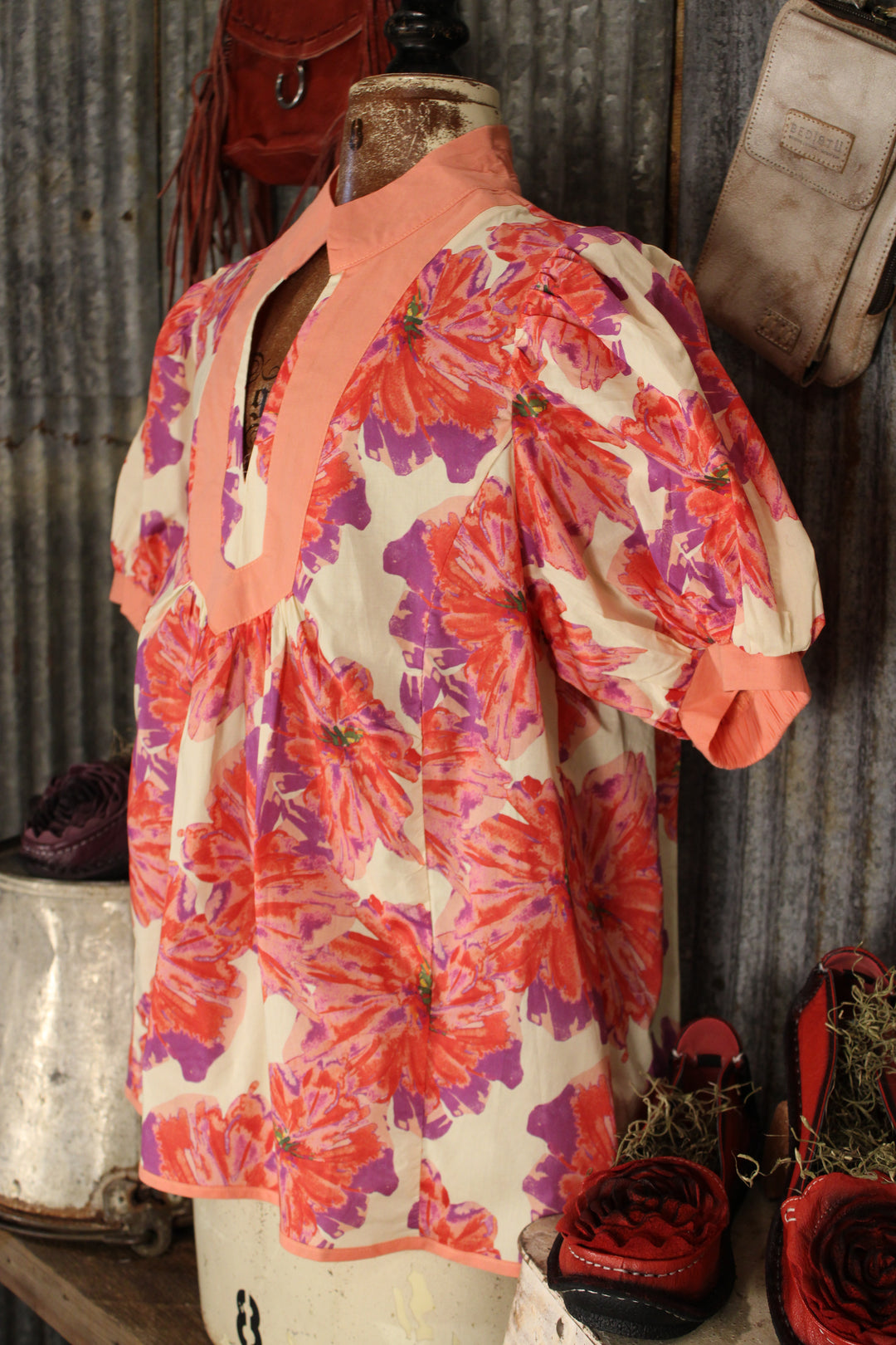 Petals In Pink Blouse