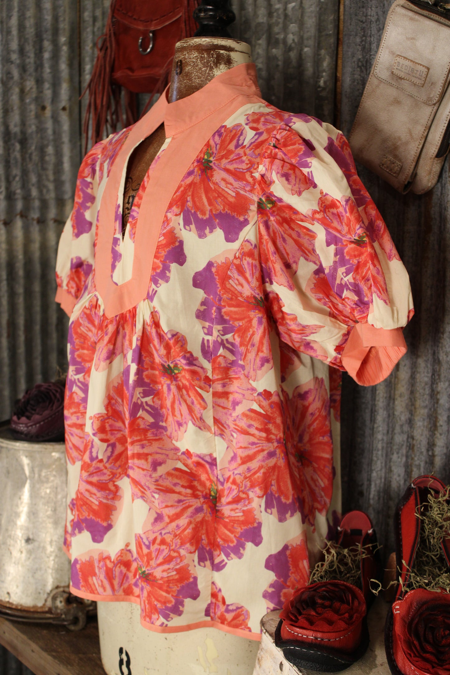 Petals In Pink Blouse